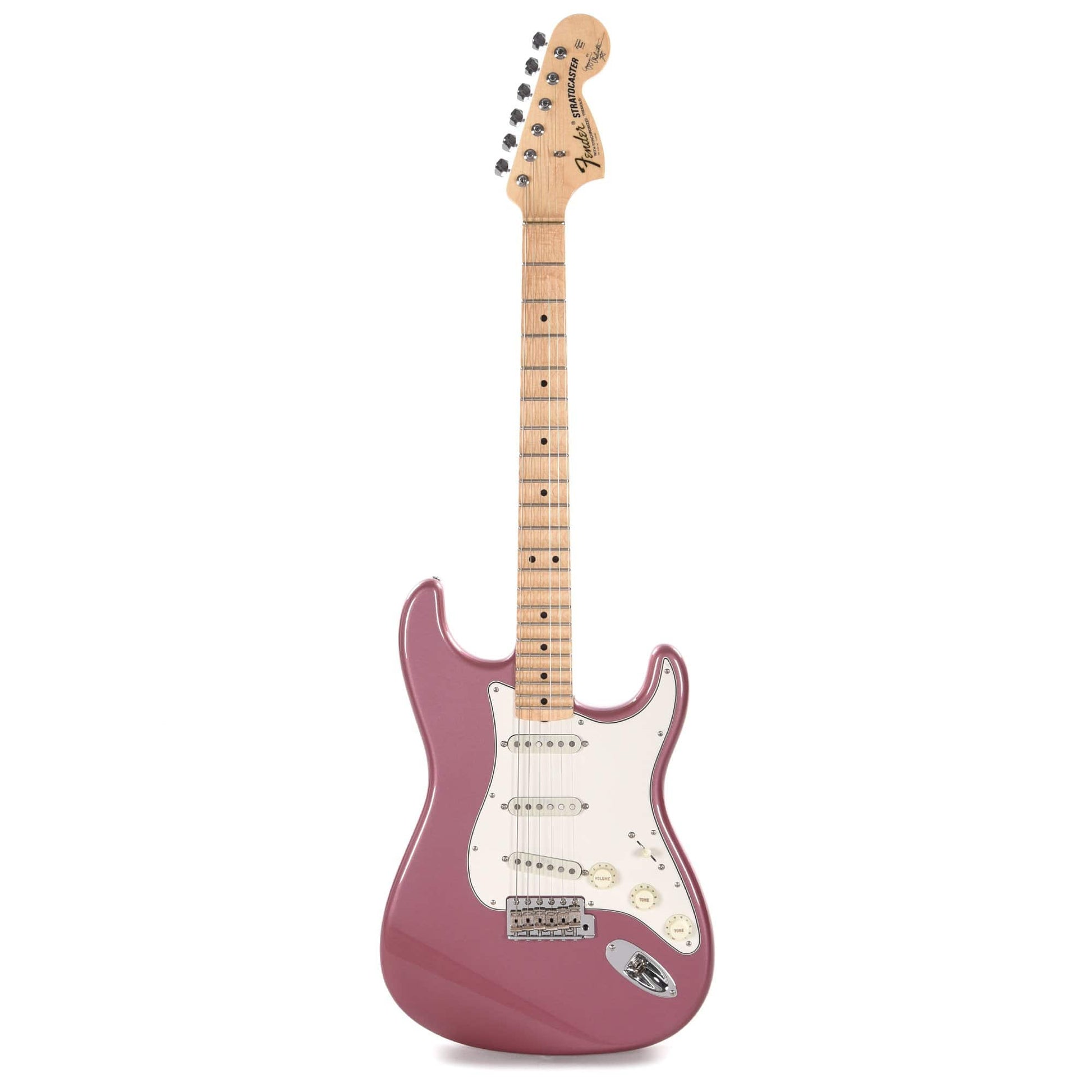 Fender Custom Shop Yngwie Malmsteen Signature Stratocaster NOS Burgundy Mist Metallic Electric Guitars / Solid Body