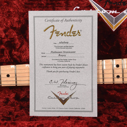 Fender Custom Shop Yngwie Malmsteen Signature Stratocaster NOS Burgundy Mist Metallic Electric Guitars / Solid Body