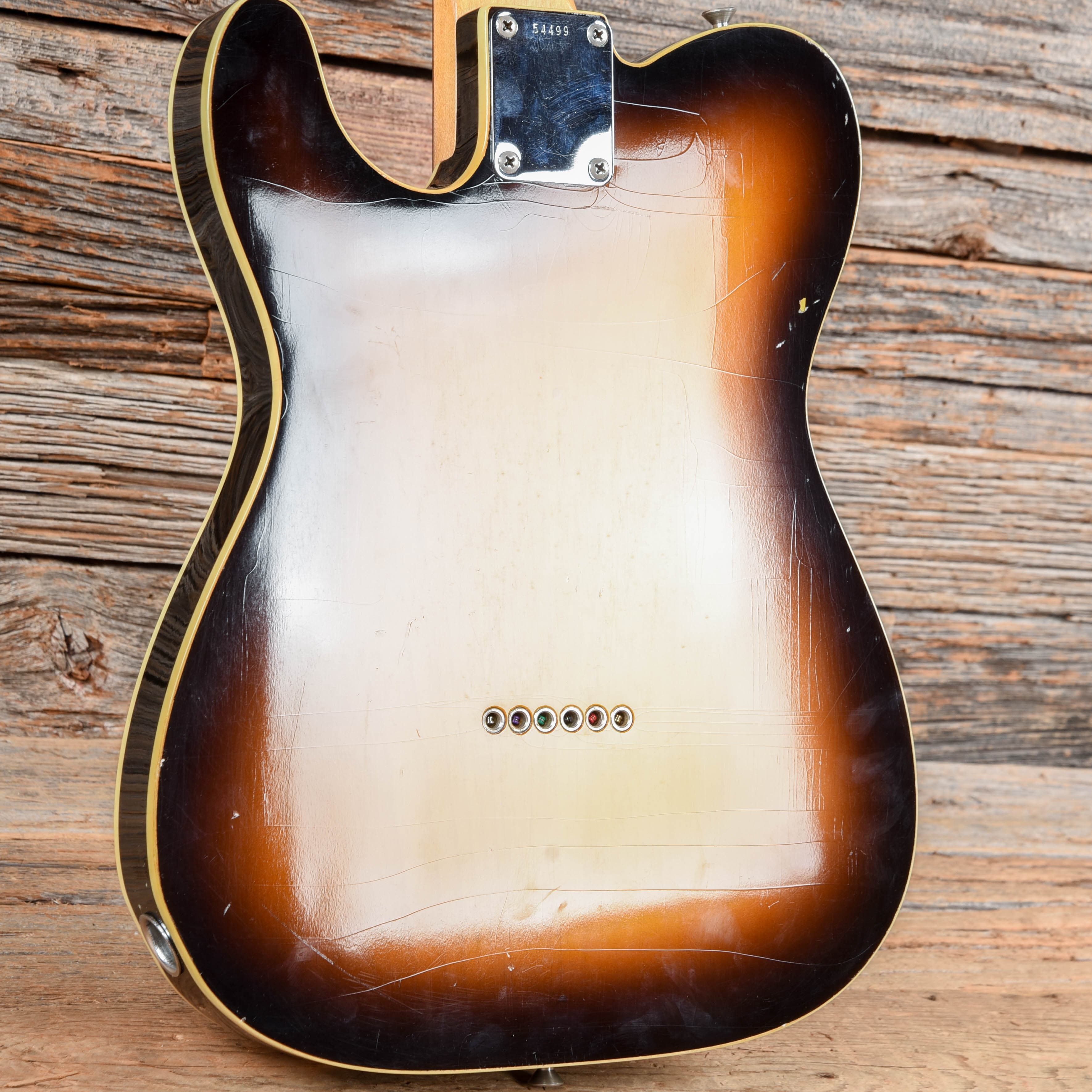 Fender Custom Telecaster Sunburst Refin 1960 Electric Guitars / Solid Body