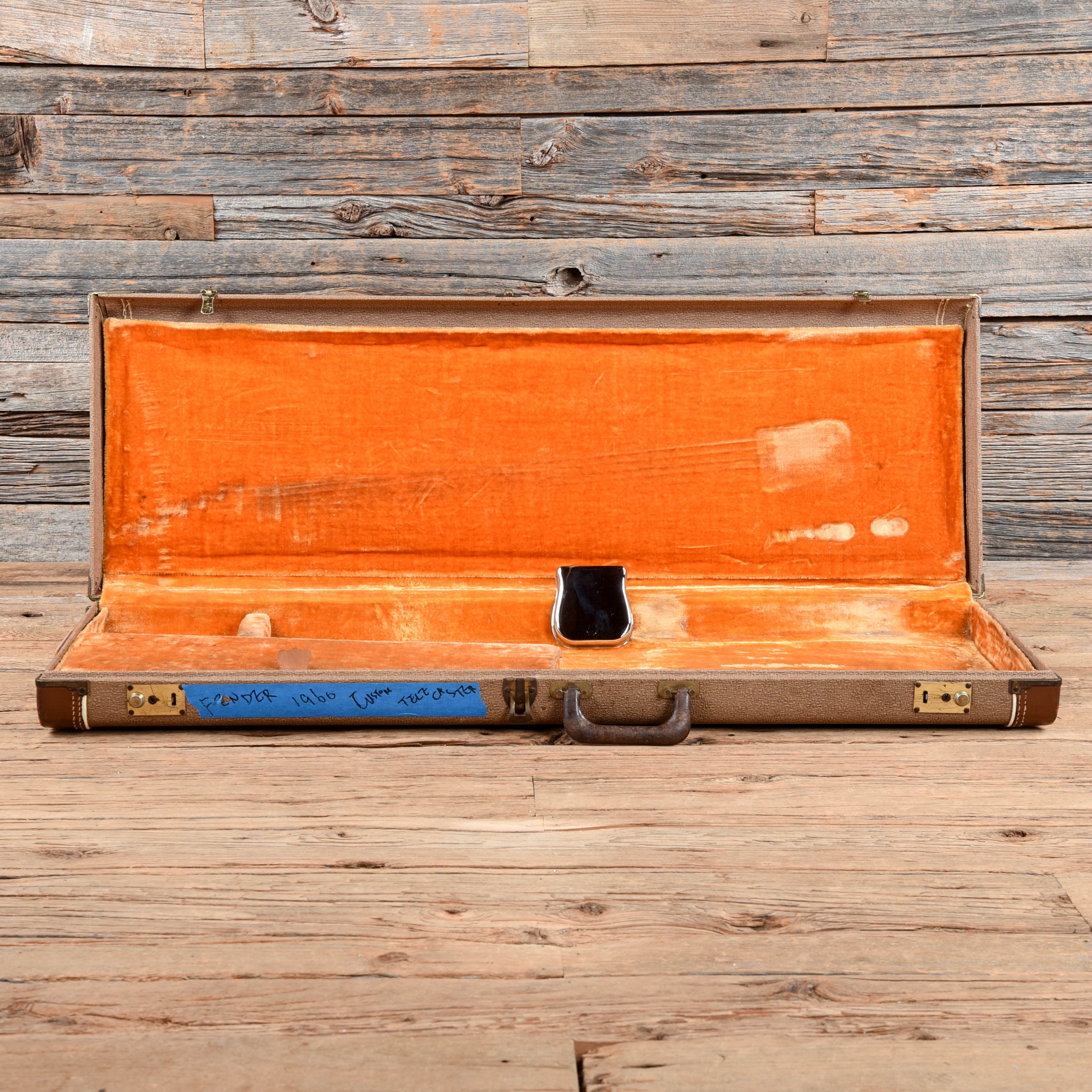 Fender Custom Telecaster Sunburst Refin 1960 Electric Guitars / Solid Body