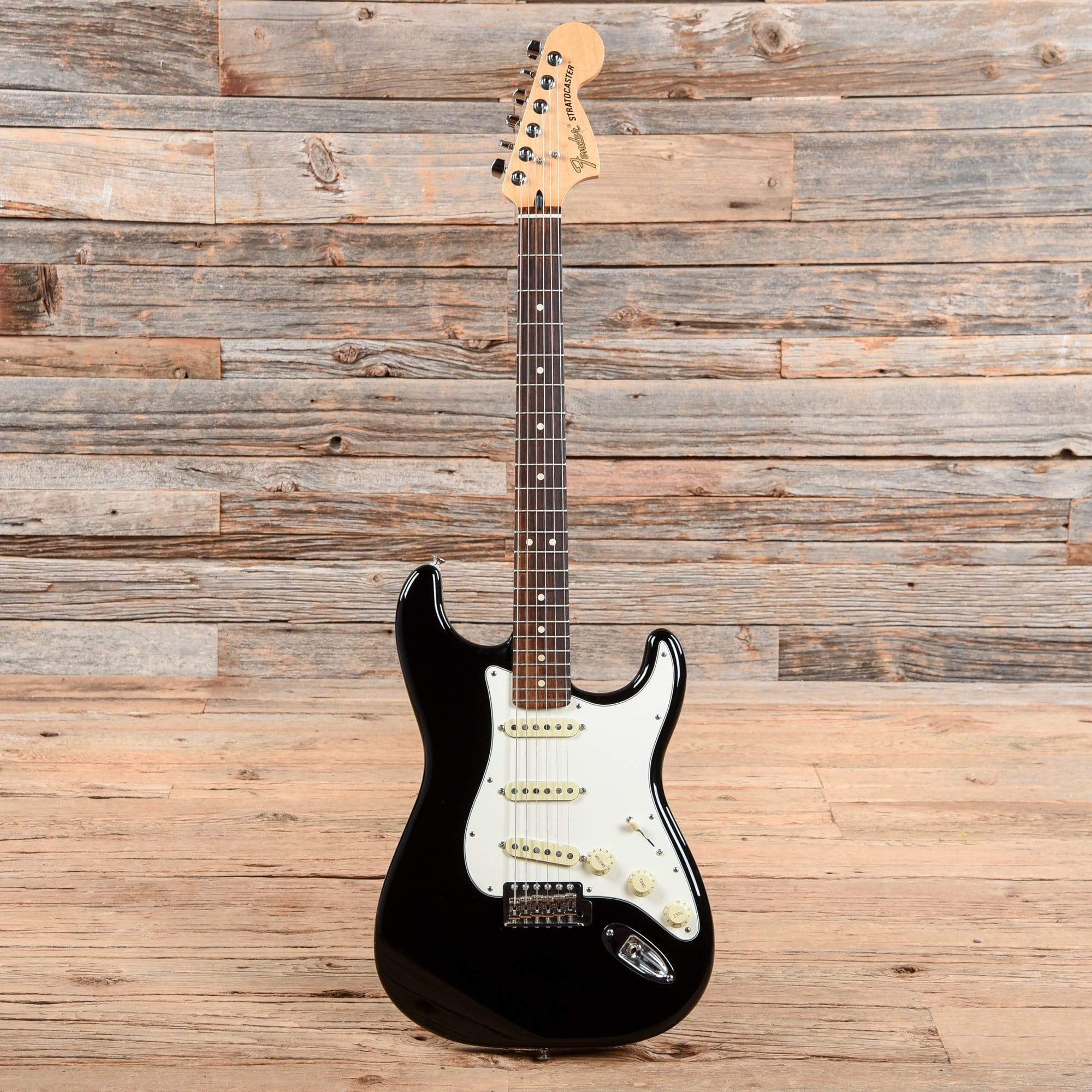 Fender Deluxe Lone Star Stratocaster Black 2016 Electric Guitars / Solid Body