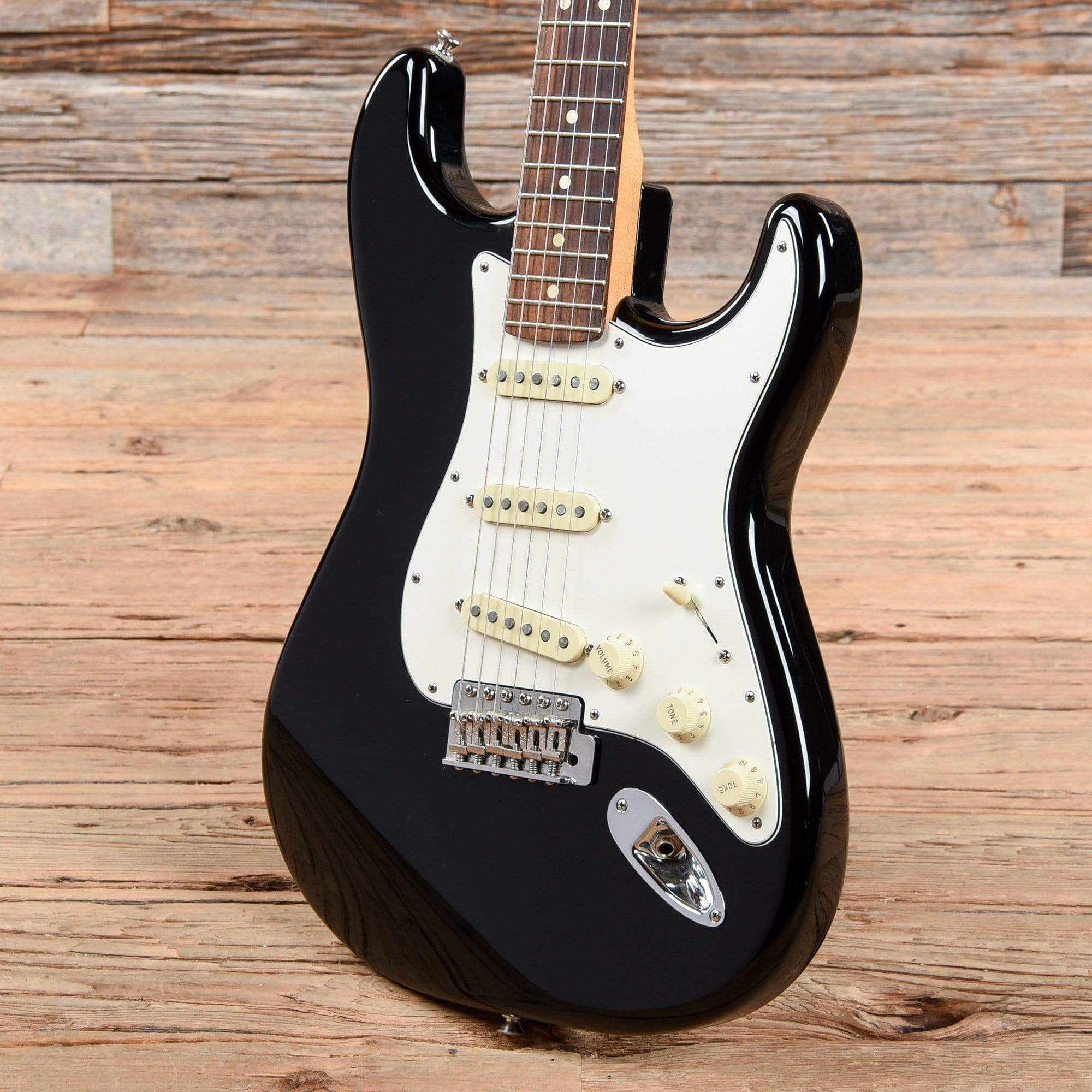 Fender Deluxe Lone Star Stratocaster Black 2016 Electric Guitars / Solid Body