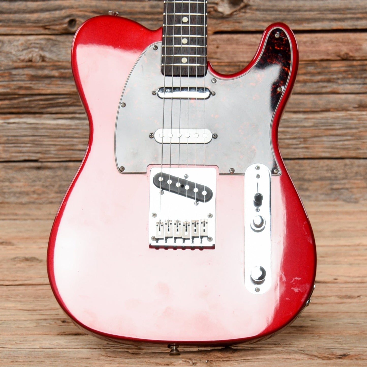 Fender Deluxe Nashville Power Telecaster Candy Apple Red 2000 Electric Guitars / Solid Body