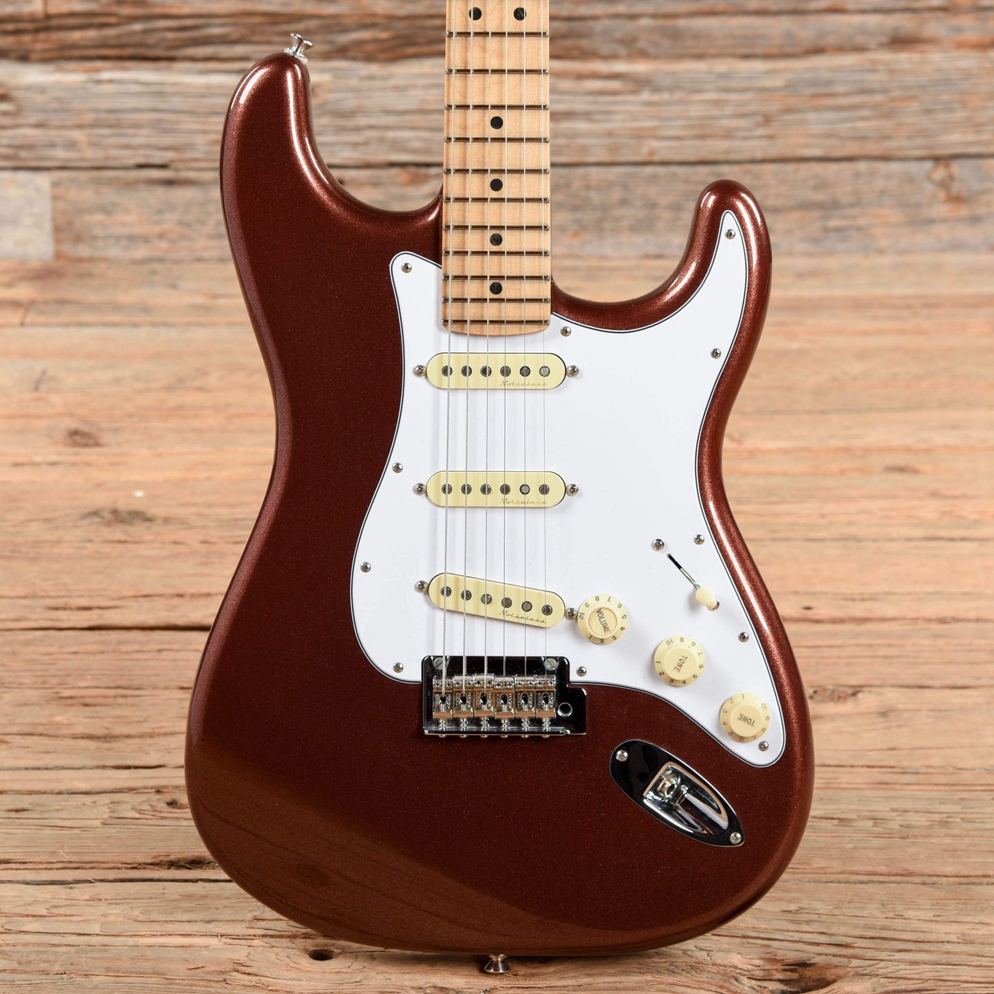 Fender Deluxe Roadhouse Stratocaster Classic Copper 2019 Electric Guitars / Solid Body