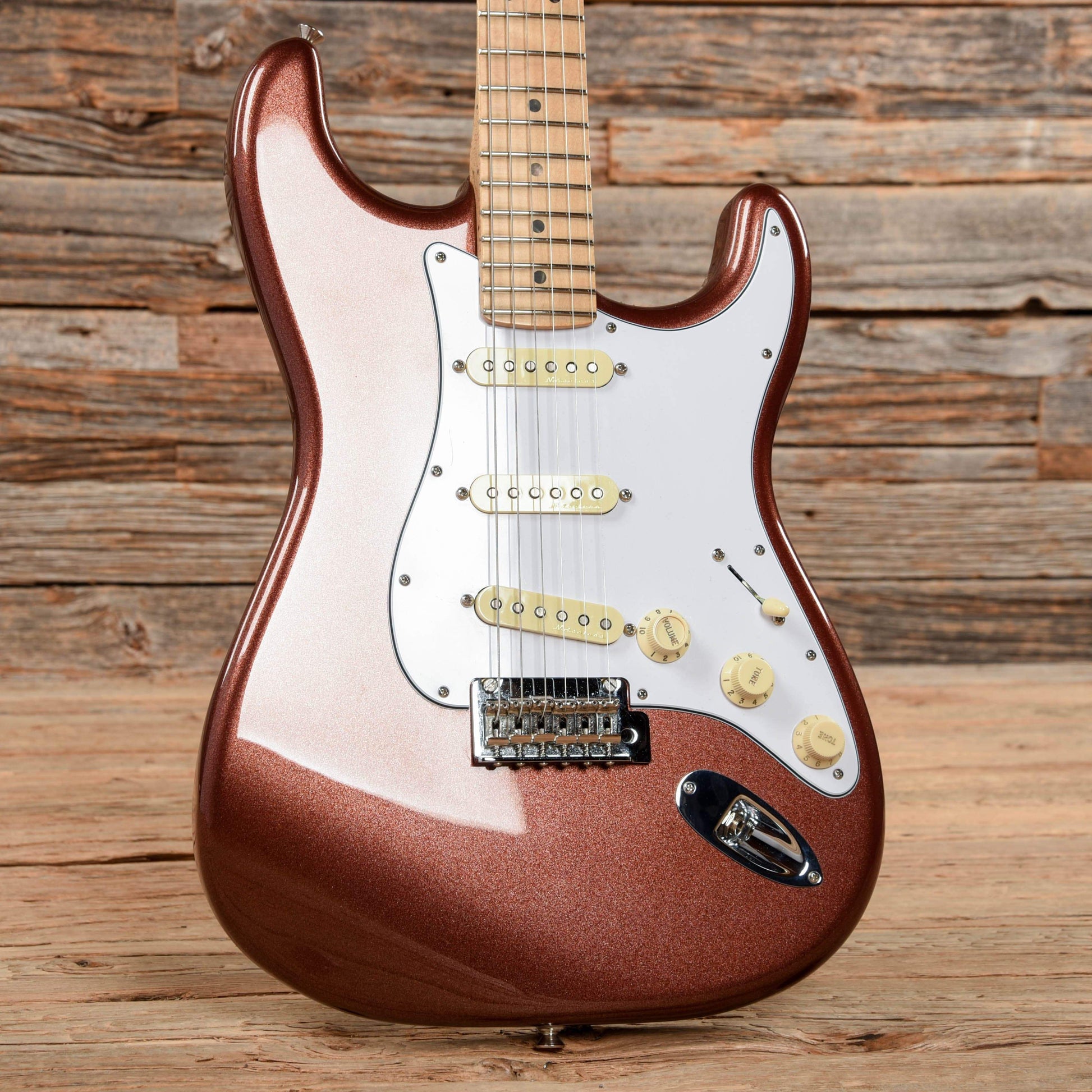 Fender Deluxe Roadhouse Stratocaster Classic Copper 2019 Electric Guitars / Solid Body