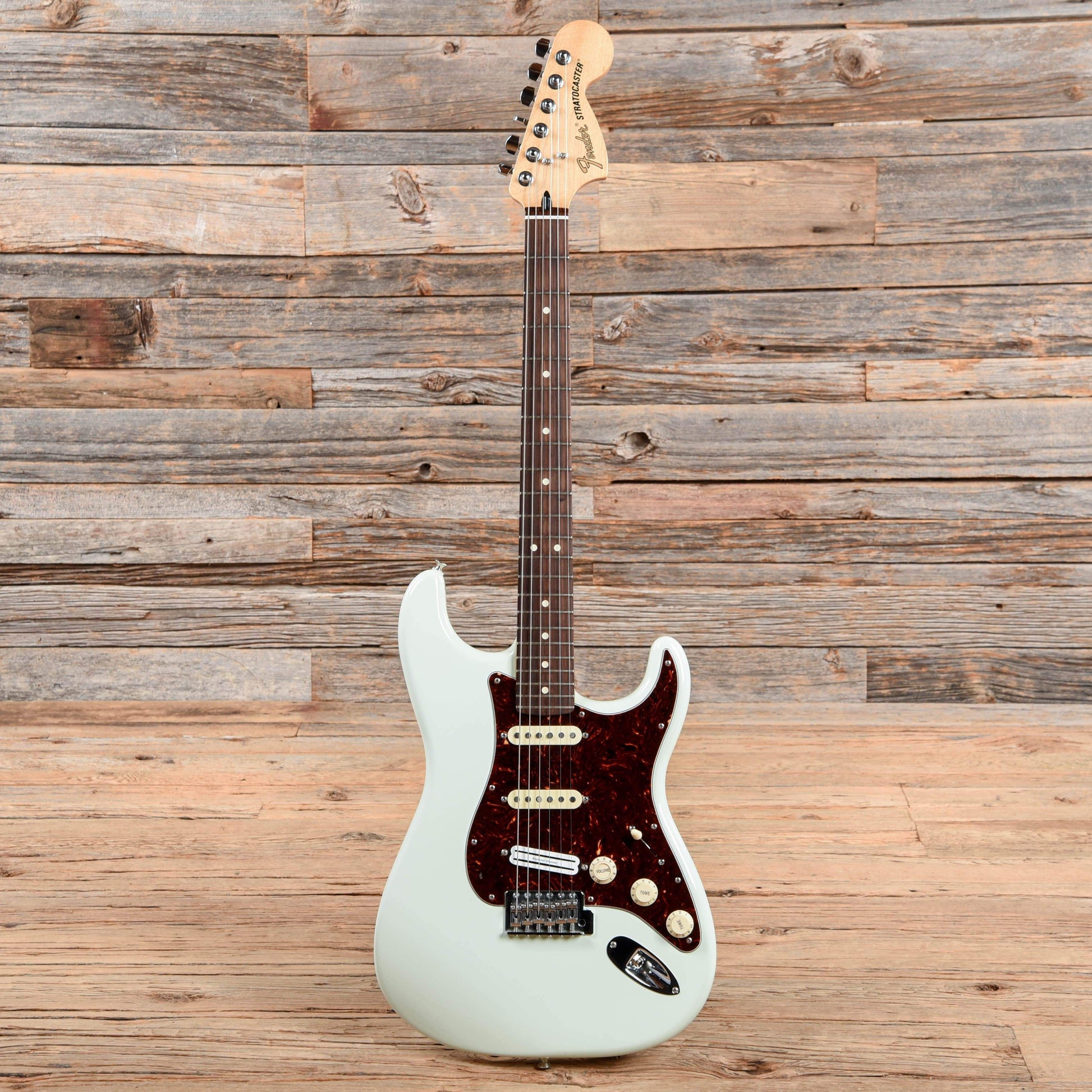 Fender Deluxe Roadhouse Stratocaster Sonic Blue 2014 Electric Guitars / Solid Body