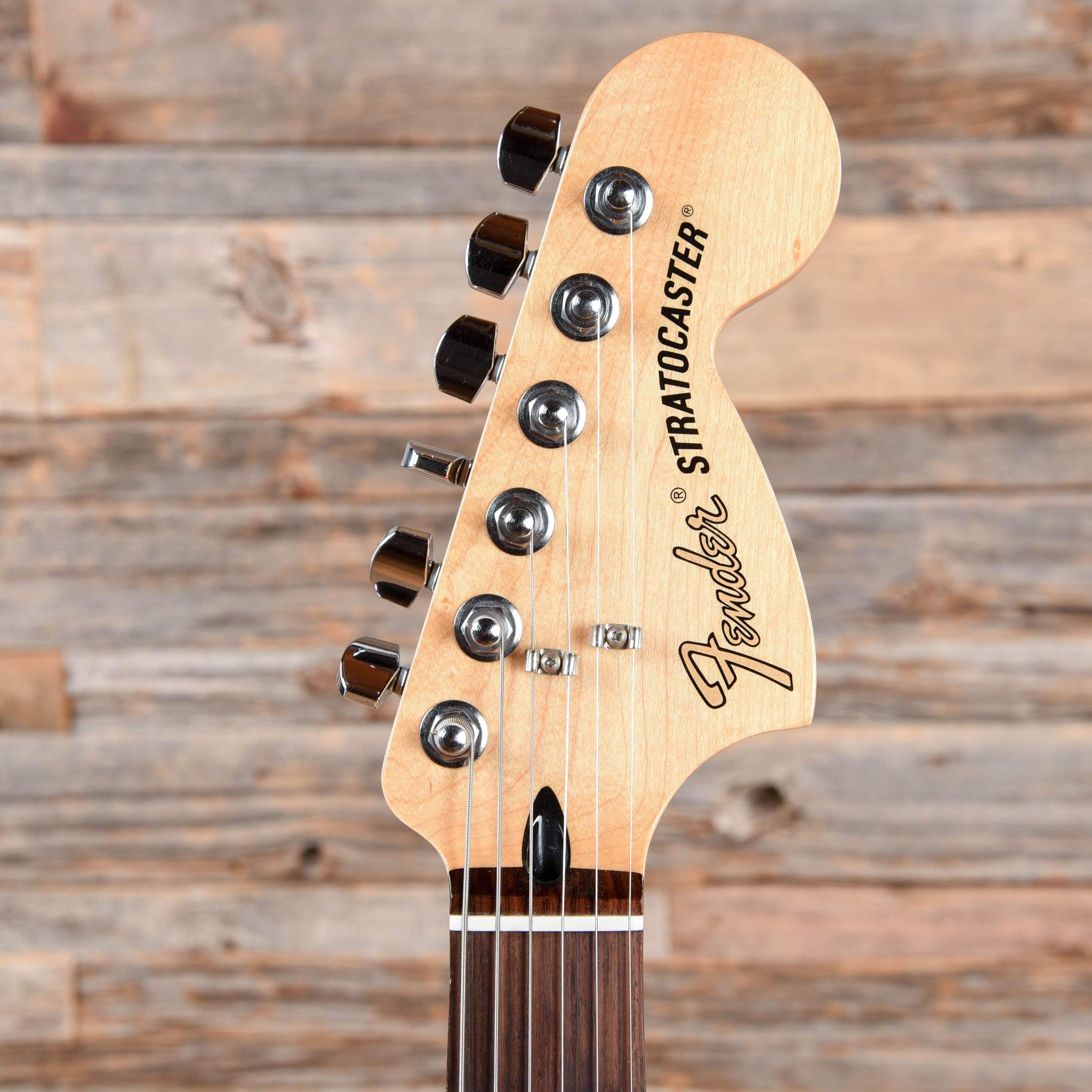 Fender Deluxe Roadhouse Stratocaster Sonic Blue 2014 Electric Guitars / Solid Body