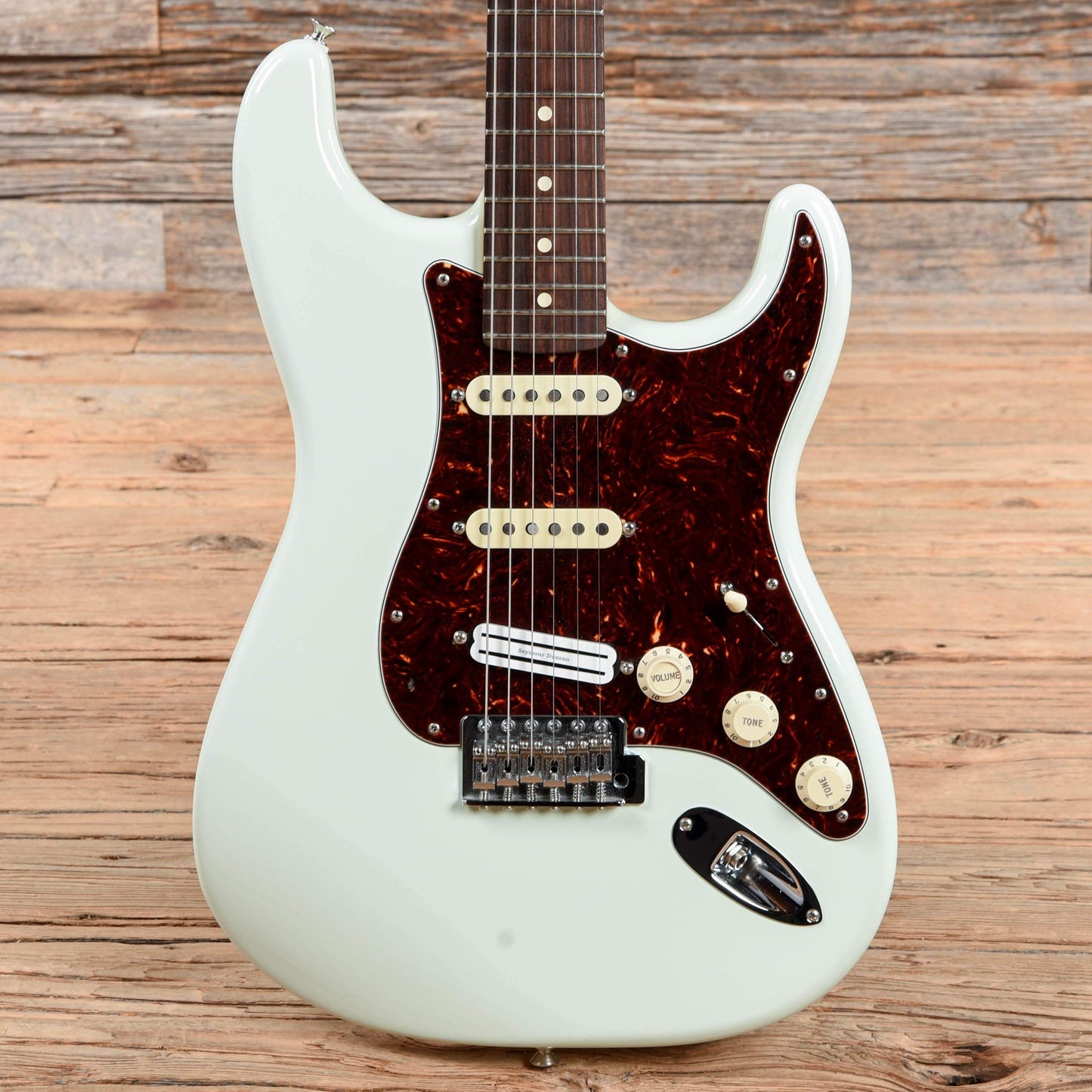 Fender Deluxe Roadhouse Stratocaster Sonic Blue 2014 Electric Guitars / Solid Body