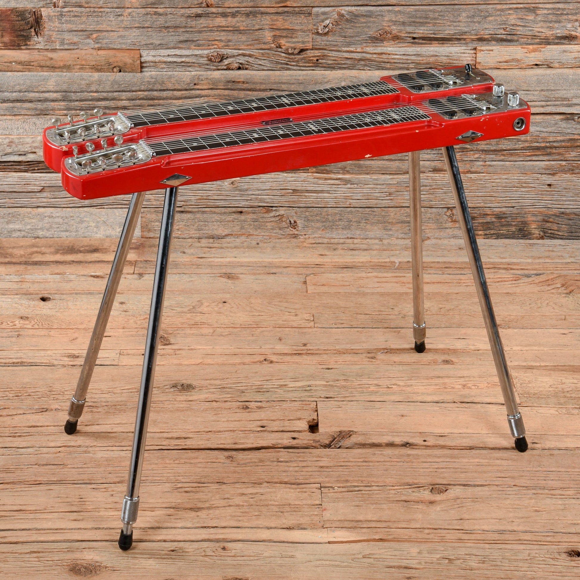 Fender Double Neck Console Red Refin 1950s Electric Guitars / Solid Body