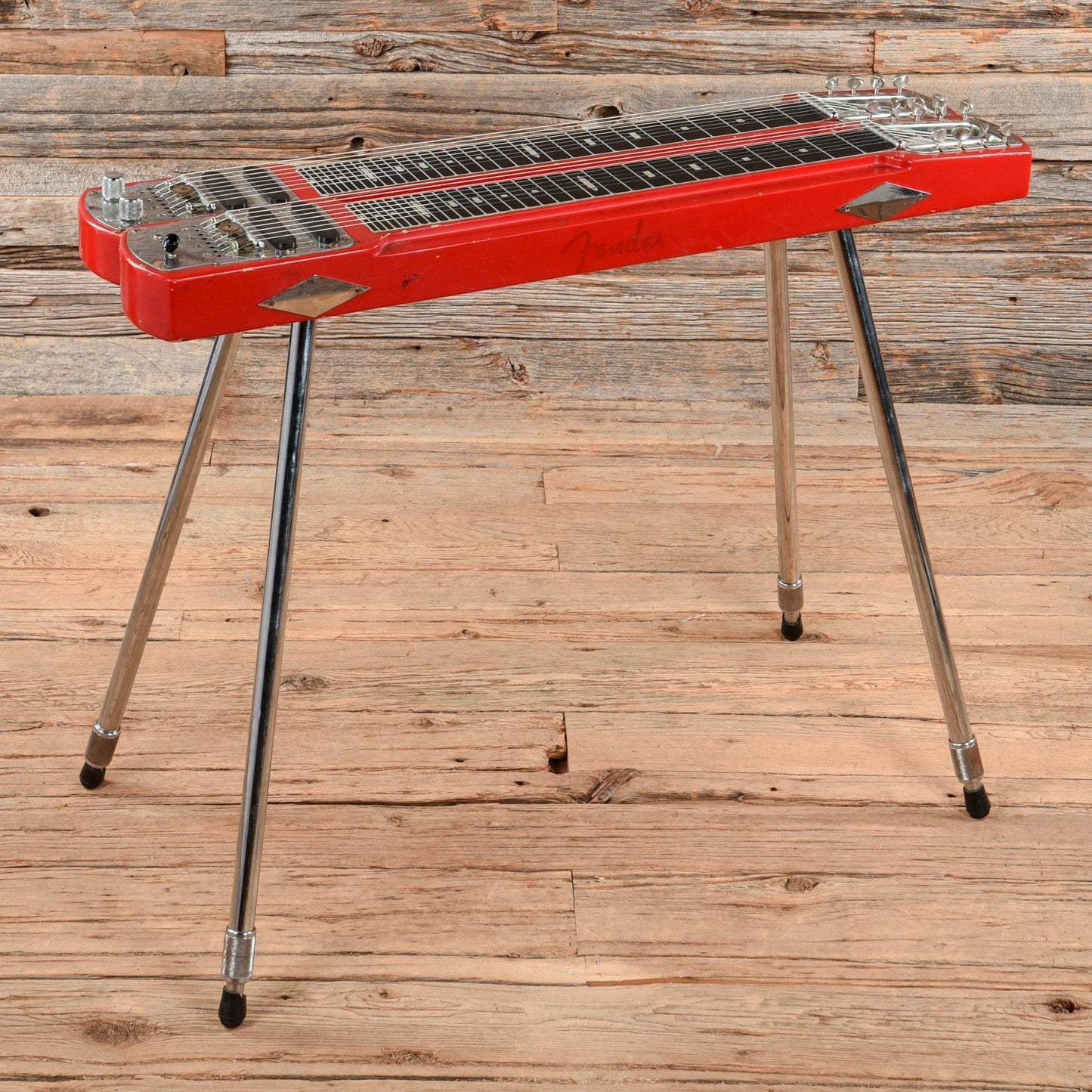 Fender Double Neck Console Red Refin 1950s Electric Guitars / Solid Body