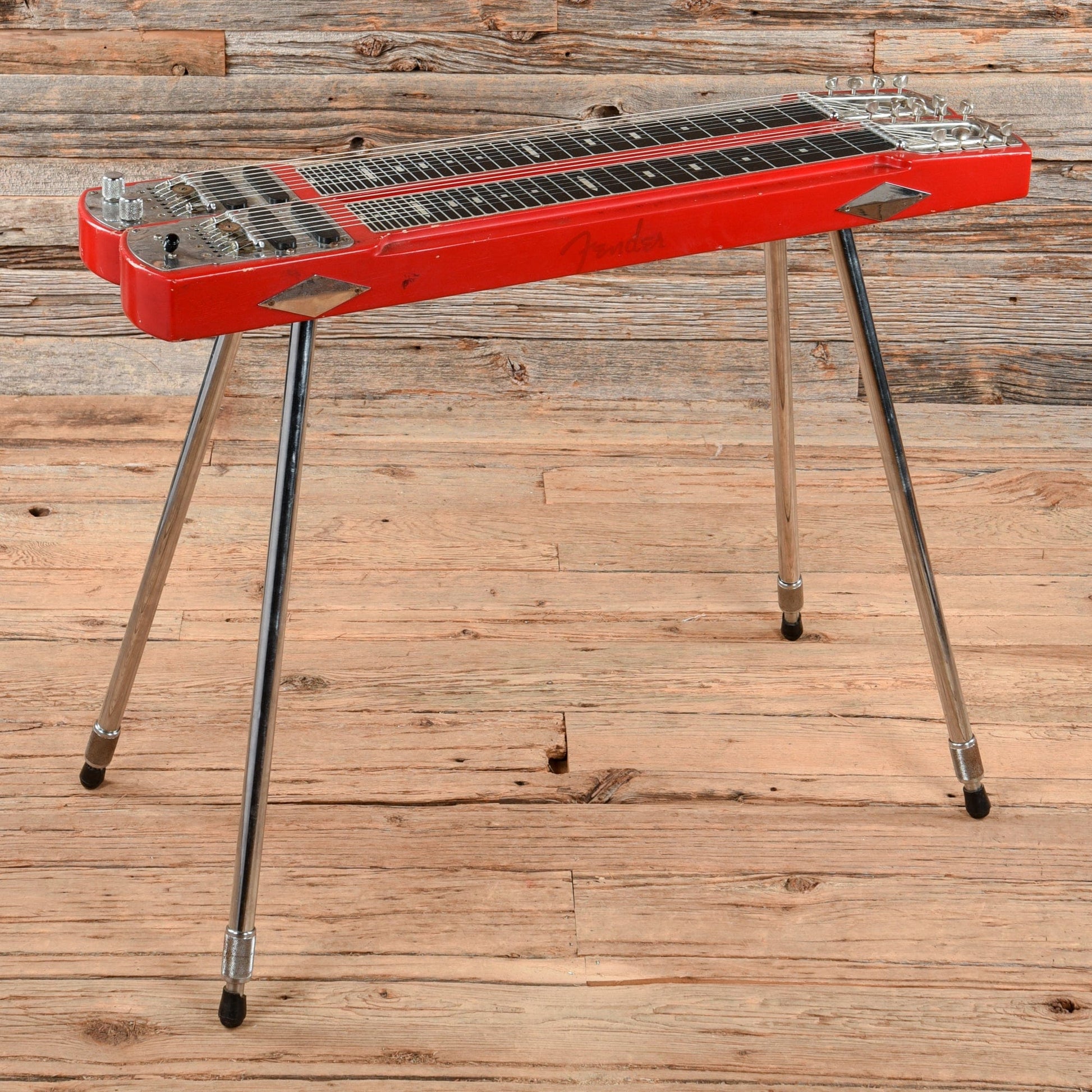 Fender Double Neck Console Red Refin 1950s Electric Guitars / Solid Body