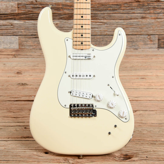 Fender EOB Ed O'Brien Signature Sustainer Stratocaster Olympic White 2021 Electric Guitars / Solid Body