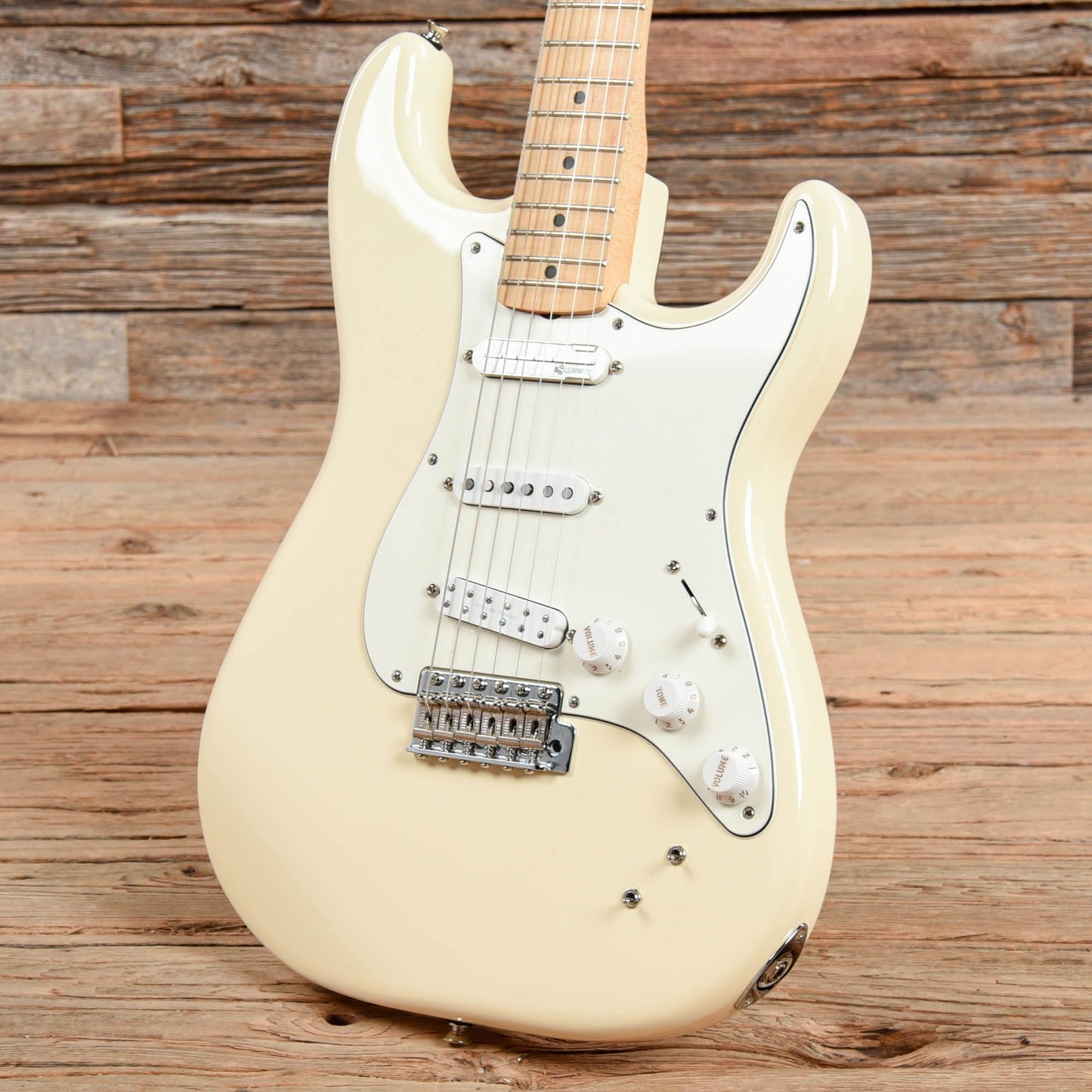 Fender EOB Ed O'Brien Signature Sustainer Stratocaster Olympic White 2021 Electric Guitars / Solid Body