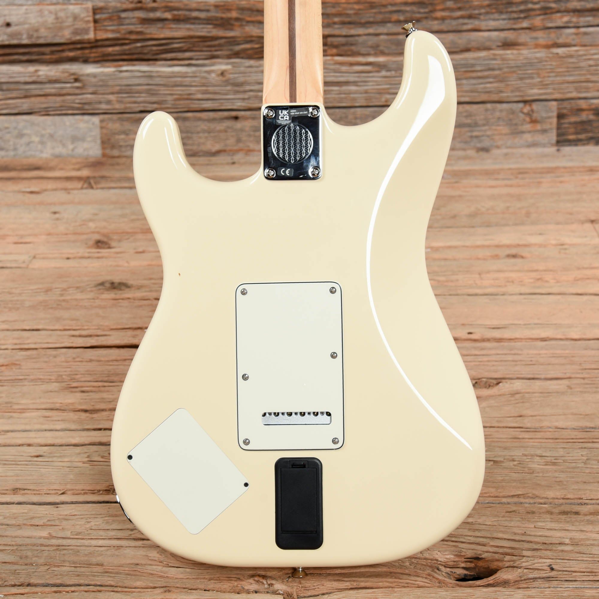 Fender EOB Ed O'Brien Signature Sustainer Stratocaster Olympic White 2021 Electric Guitars / Solid Body