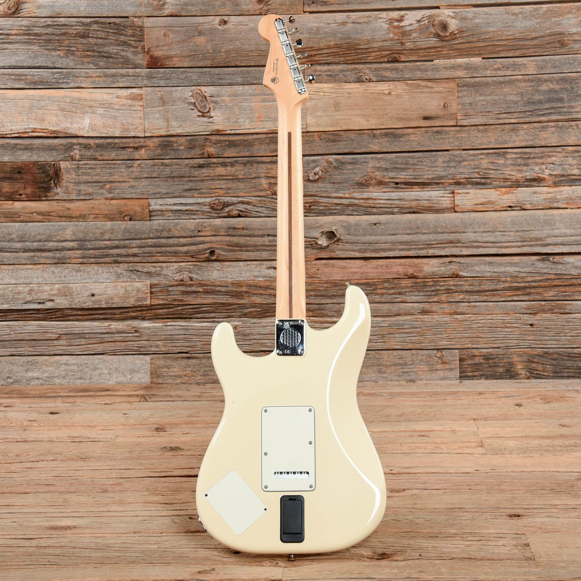 Fender EOB Ed O'Brien Signature Sustainer Stratocaster Olympic White 2021 Electric Guitars / Solid Body