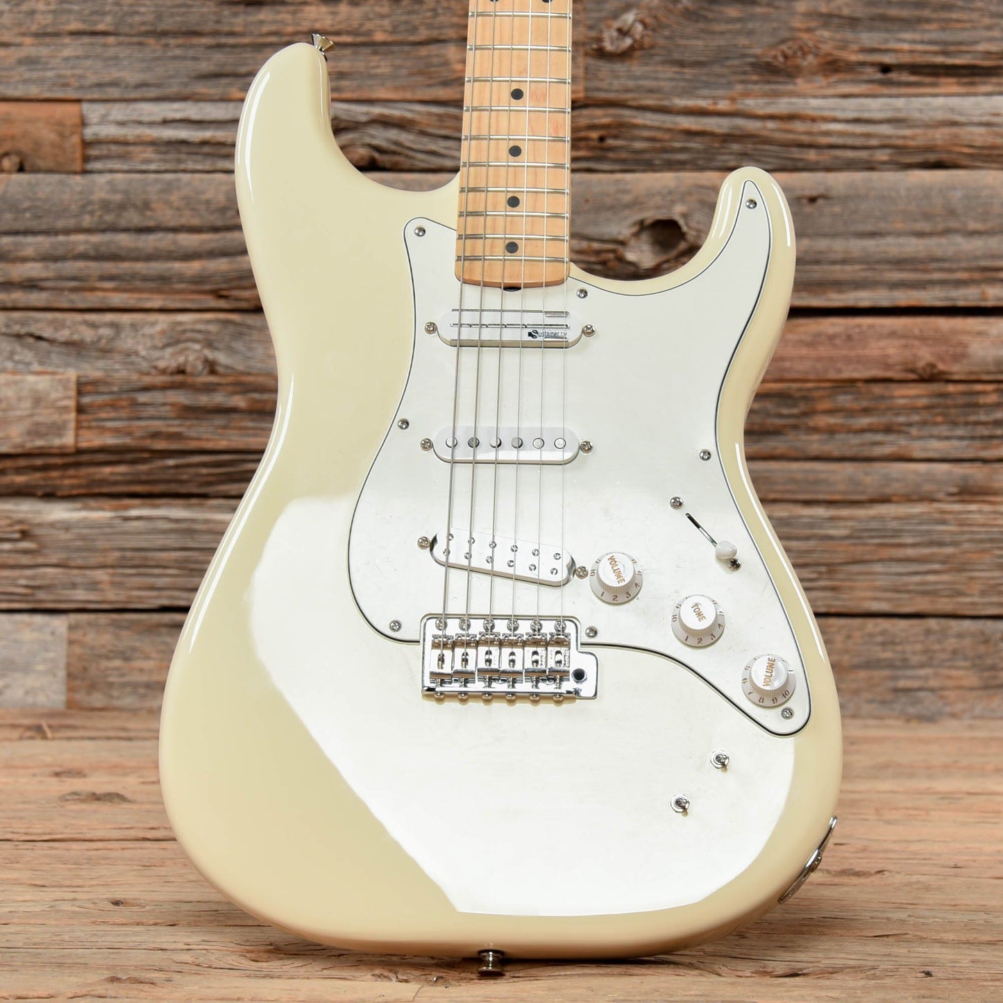 Fender EOB Ed O'Brien Signature Sustainer Stratocaster Olympic White 2021 Electric Guitars / Solid Body