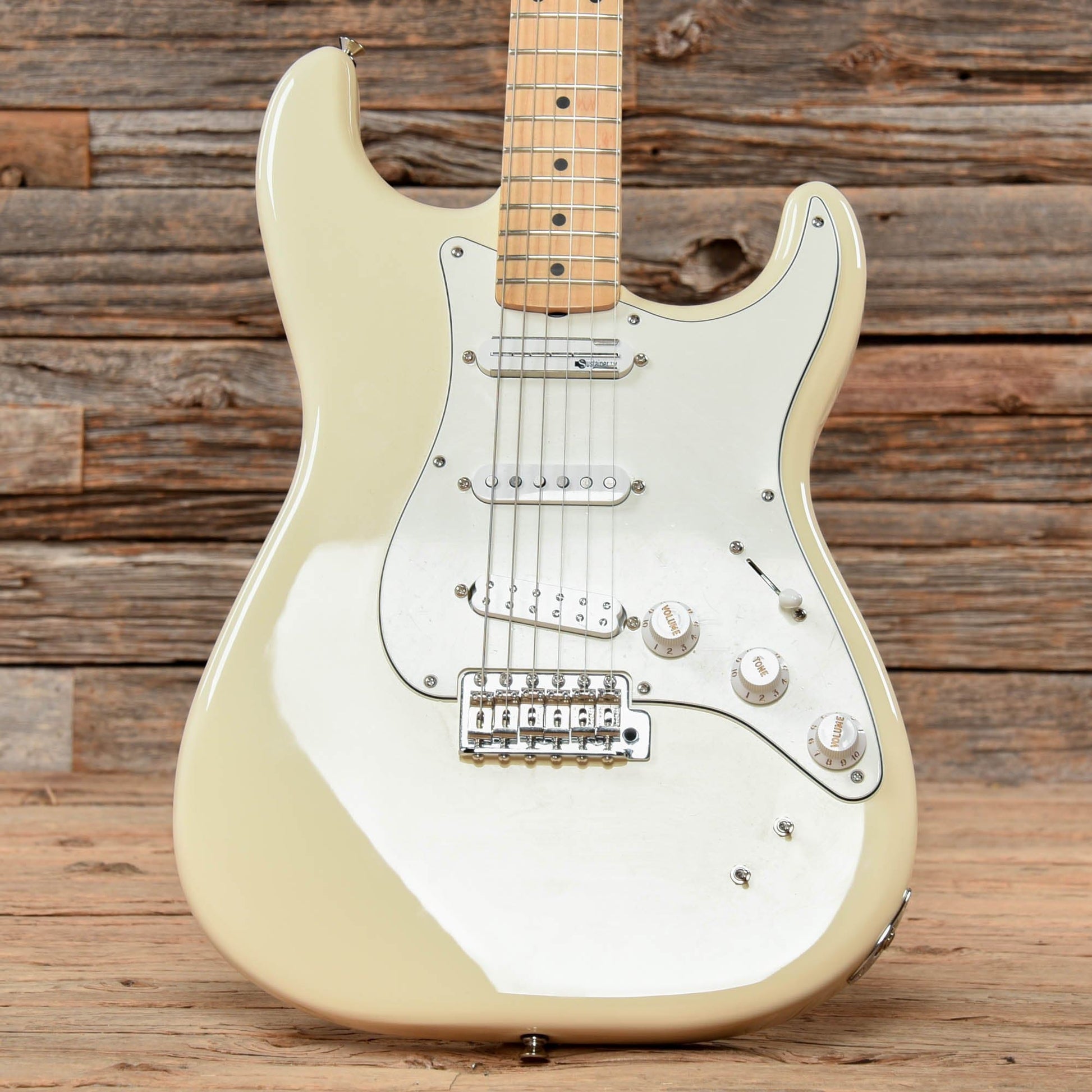 Fender EOB Ed O'Brien Signature Sustainer Stratocaster Olympic White 2021 Electric Guitars / Solid Body