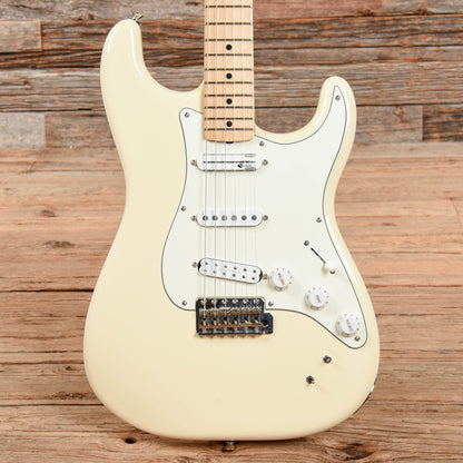 Fender EOB Ed O'Brien Signature Sustainer Stratocaster Olympic White Electric Guitars / Solid Body