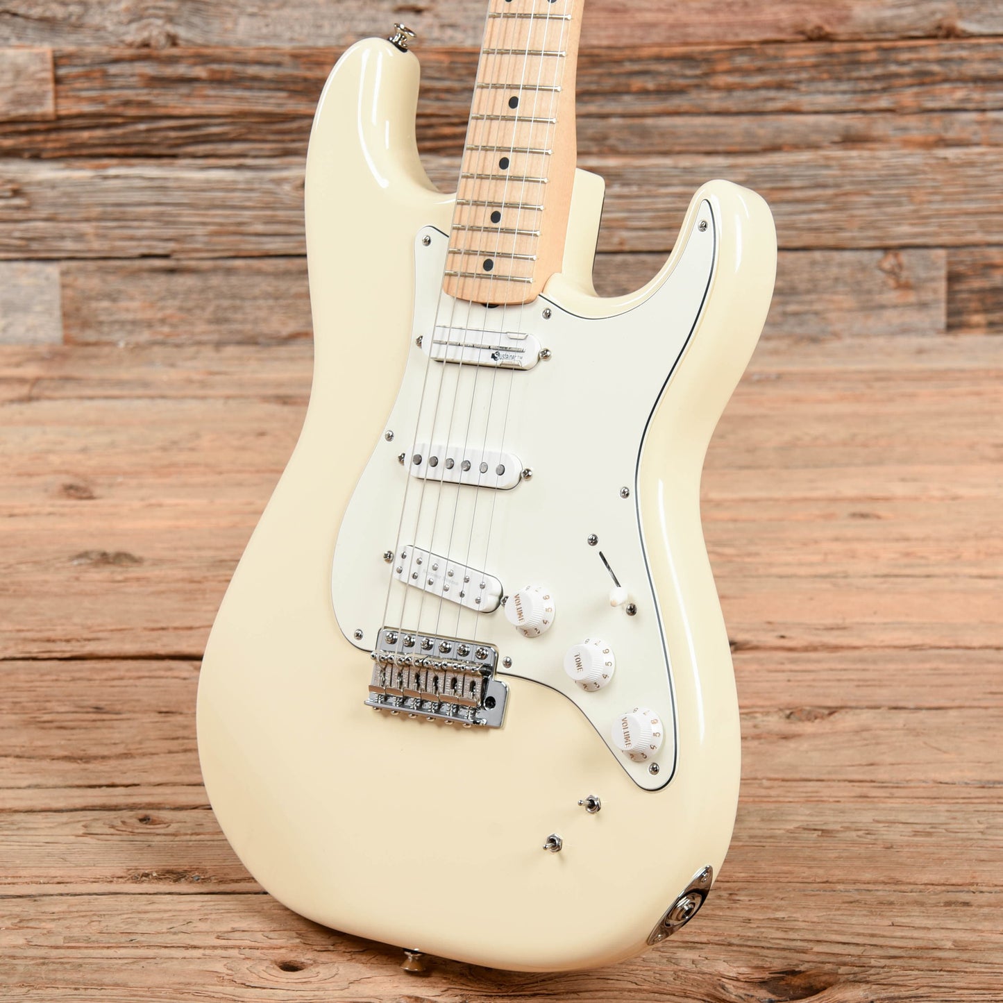 Fender EOB Ed O'Brien Signature Sustainer Stratocaster Olympic White Electric Guitars / Solid Body