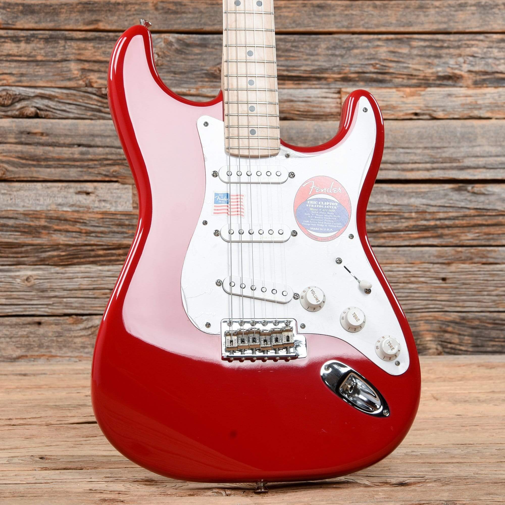 Fender Eric Clapton Artist Series Stratocaster Torino Red 2012 Electric Guitars / Solid Body