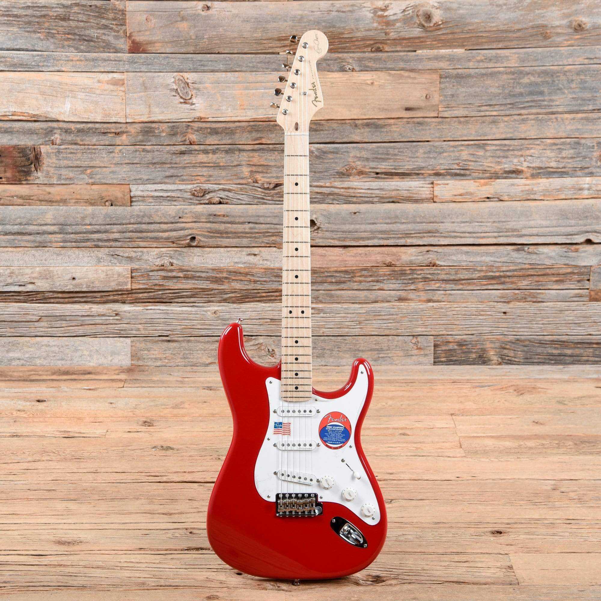 Fender Eric Clapton Artist Series Stratocaster Torino Red 2012 Electric Guitars / Solid Body