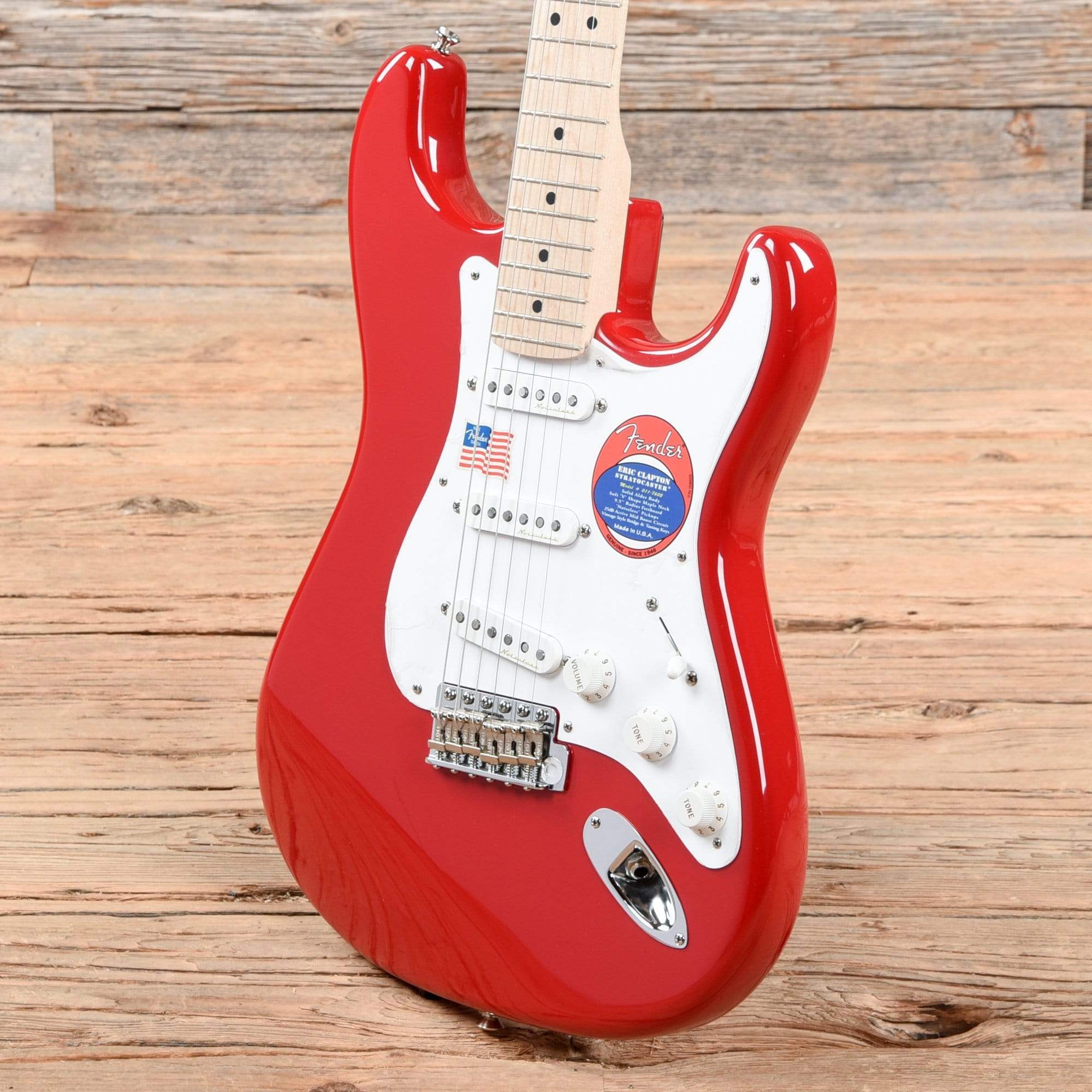 Fender Eric Clapton Artist Series Stratocaster Torino Red 2012 Electric Guitars / Solid Body