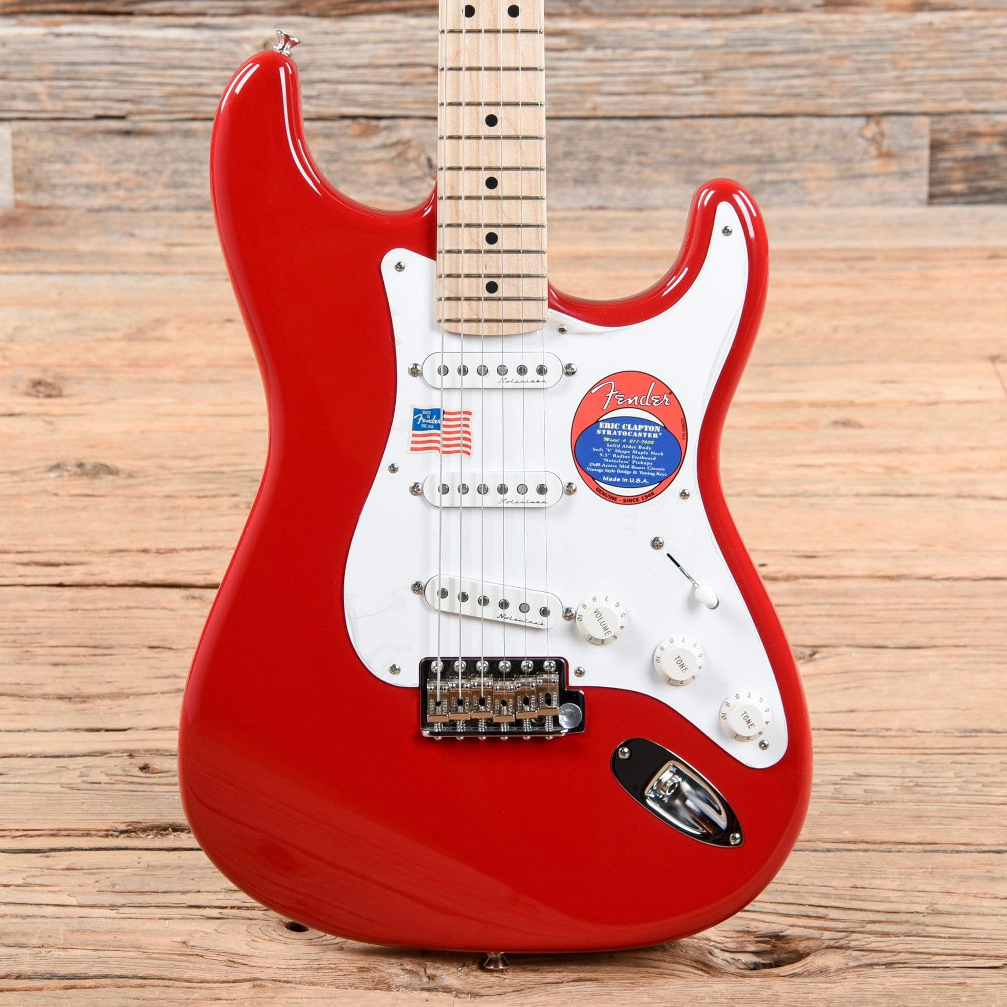 Fender Eric Clapton Artist Series Stratocaster Torino Red 2012 Electric Guitars / Solid Body