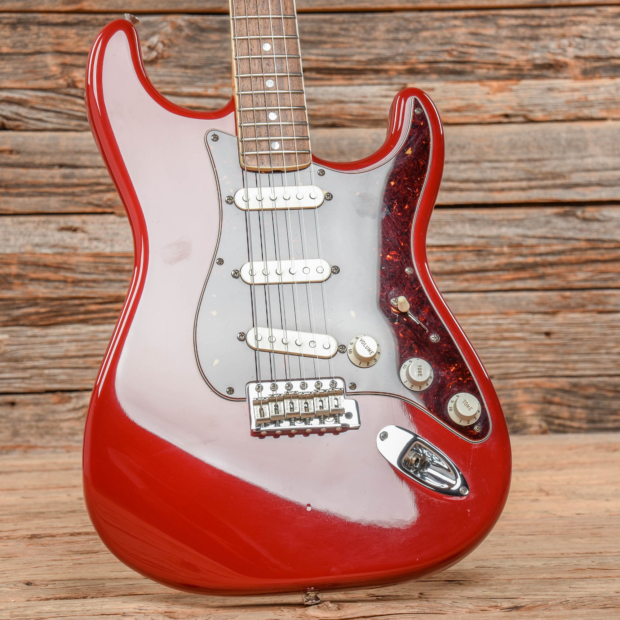 Fender Eric Johnson Stratocaster Dakota Red 2011 Chicago Music Exchange