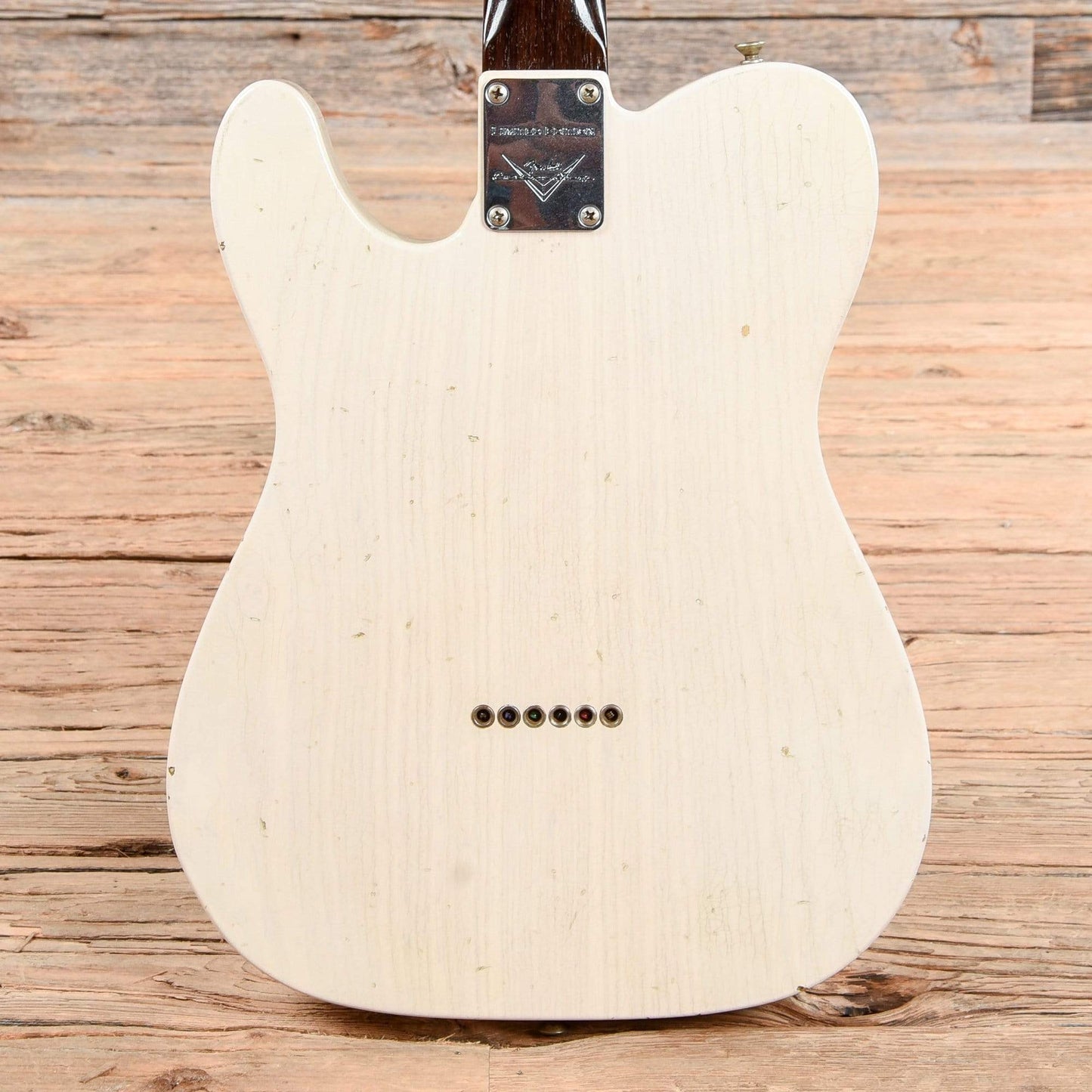 Fender Fender Custom Shop Limited 50's Telecaster Journeyman Relic w/Rosewood Neck Aged White Blonde 2016 Electric Guitars / Solid Body