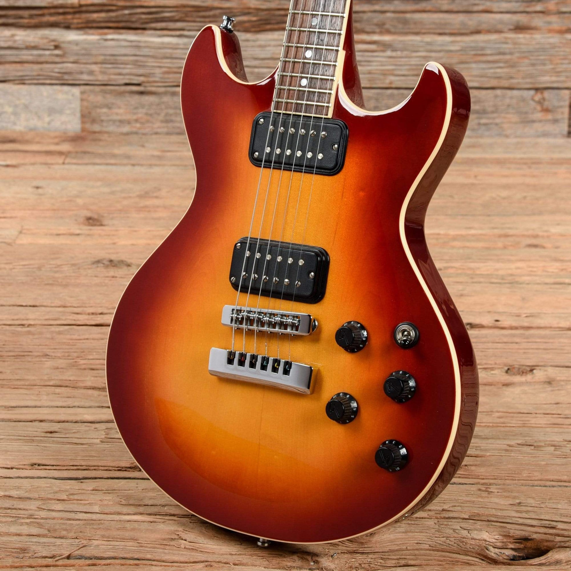 Fender Flame Sunburst 1980s Electric Guitars / Solid Body