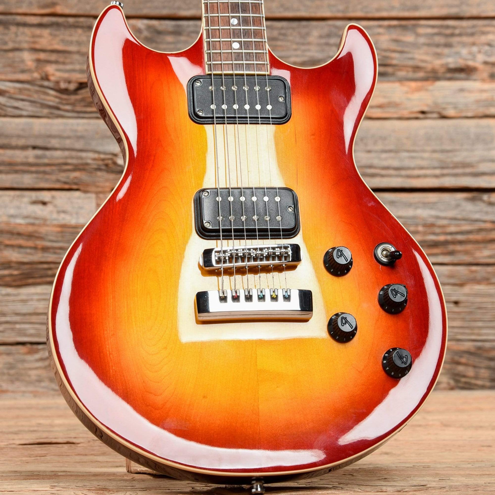 Fender Flame Sunburst 1980s Electric Guitars / Solid Body