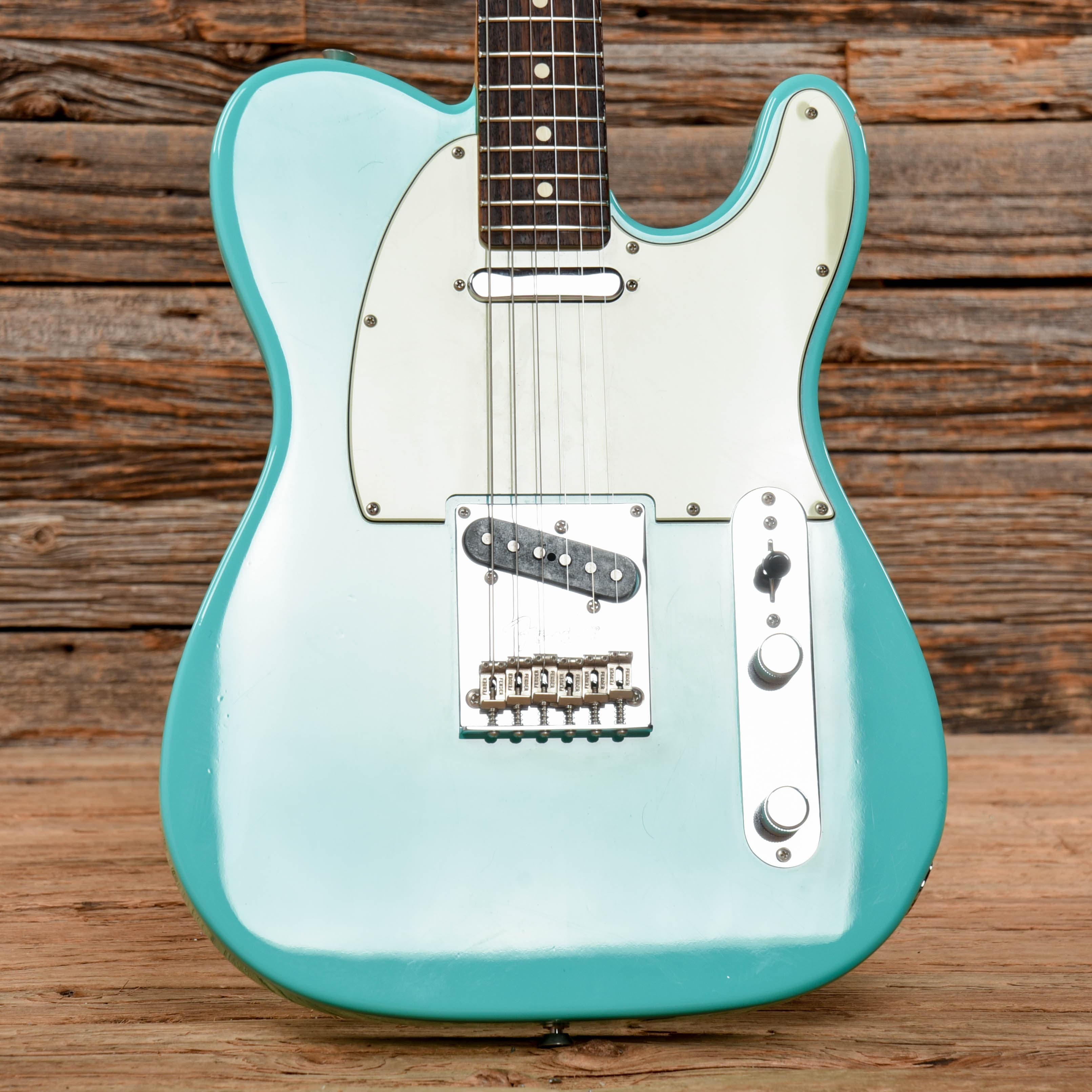 Fender FSR American Standard Telecaster Surf Green 2009 Electric Guitars / Solid Body