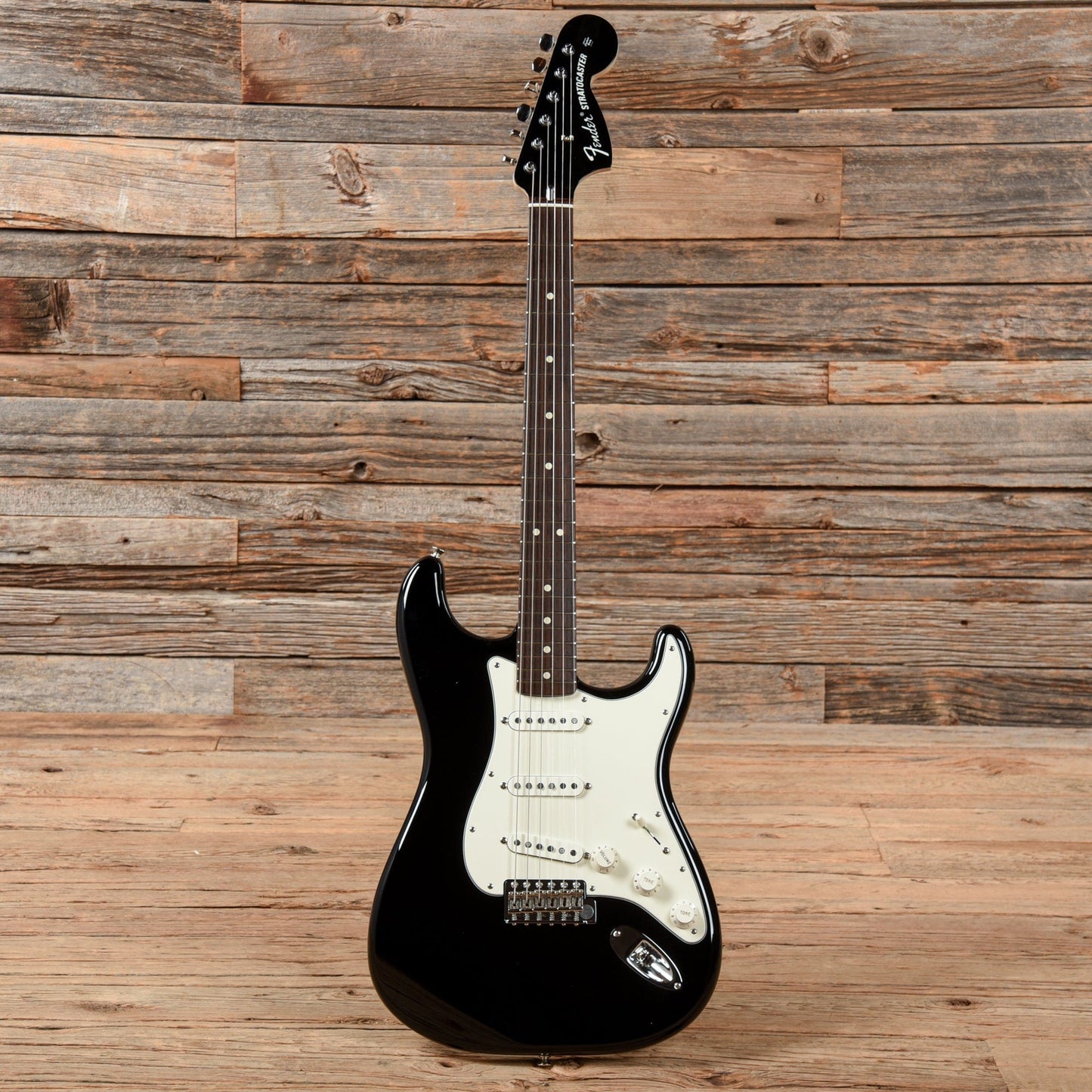 Fender FSR American Vintage 70s Stratocaster w/ Matching Headstock Black 2013 Electric Guitars / Solid Body