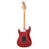 Fender FSR Mahogany Blacktop Stratocaster Crimson Red Transparent Electric Guitars / Solid Body