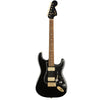 Fender FSR Mahogany Blacktop Stratocaster Gold Electric Guitars / Solid Body