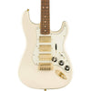 Fender FSR Mahogany Blacktop Stratocaster HHH Olympic White Gold Electric Guitars / Solid Body