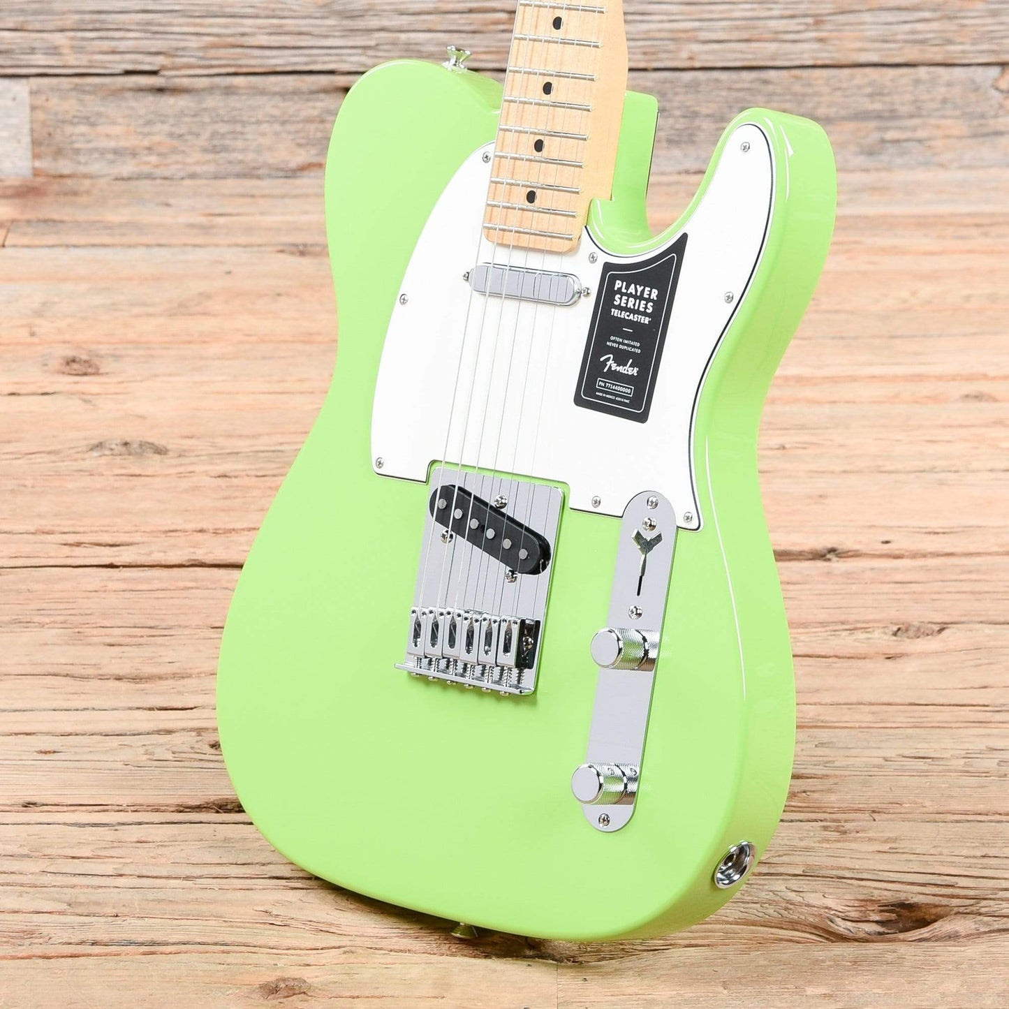 Fender FSR Player Telecaster Electron Green Electric Guitars / Solid Body