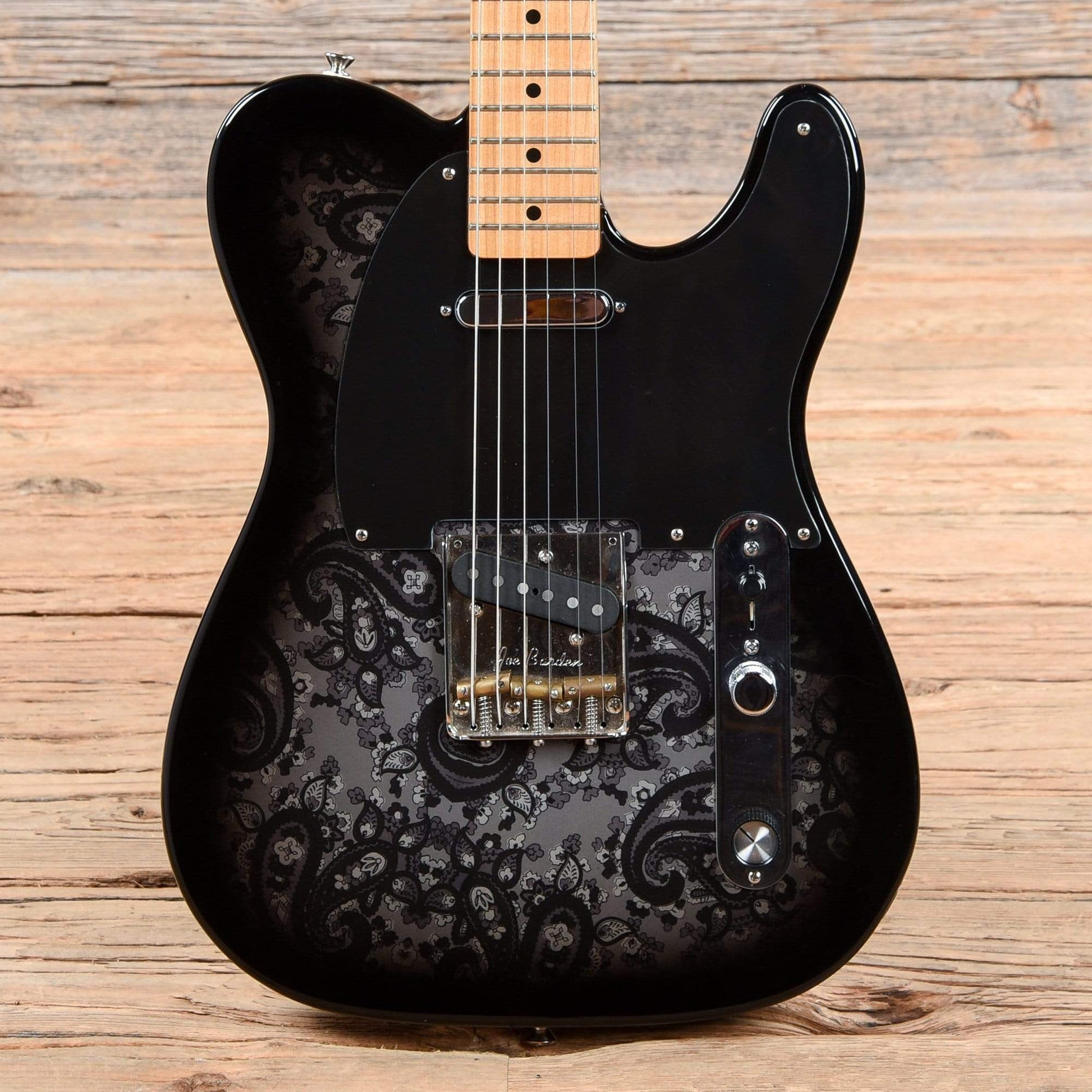 Fender FSR Standard Telecaster Black Paisley 2012 Electric Guitars / Solid Body