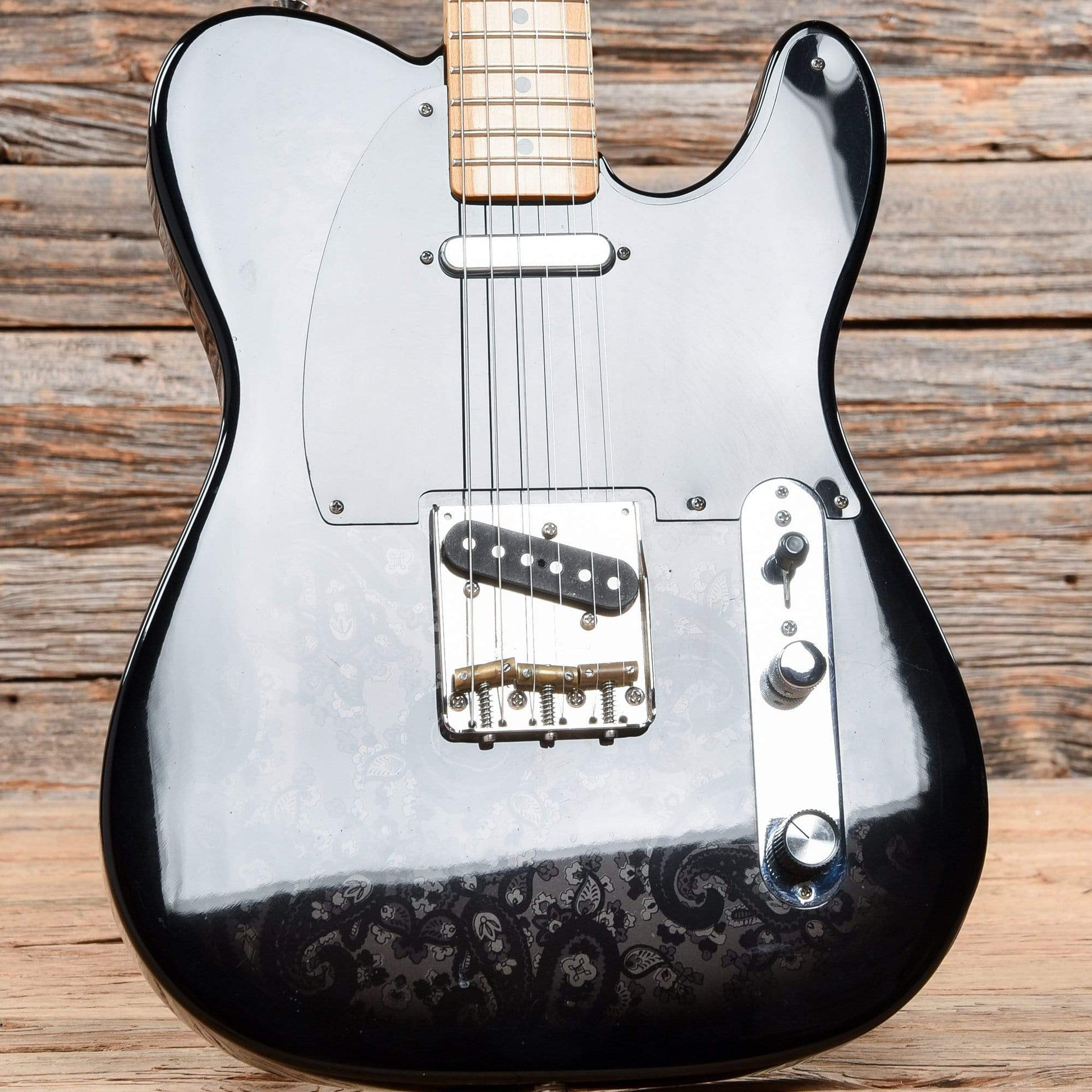 Fender FSR Standard Telecaster Black Paisley 2012 Electric Guitars / Solid Body