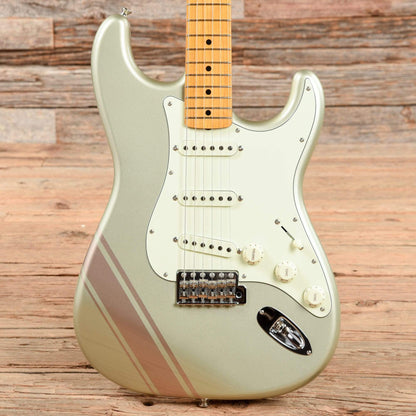 Fender FSR Traditional 50s Stratocaster with Competition Stripe Inca Silver with Shoreline Gold Stripes 2018 Electric Guitars / Solid Body