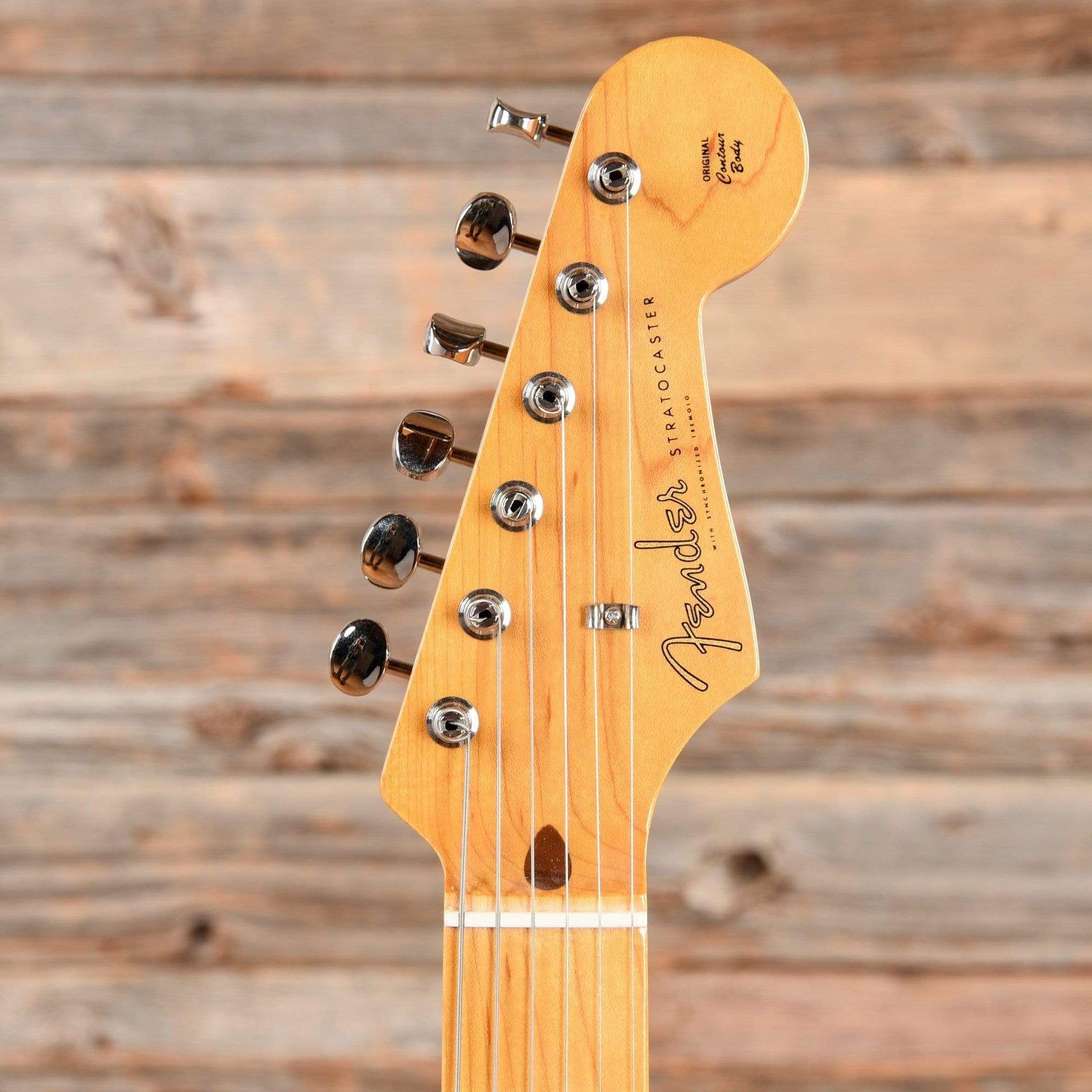 Fender FSR Traditional 50s Stratocaster with Competition Stripe Inca Silver with Shoreline Gold Stripes 2018 Electric Guitars / Solid Body