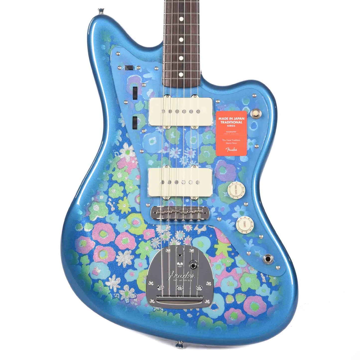 Fender FSR Traditional '60s Jazzmaster Blue Flower Electric Guitars / Solid Body