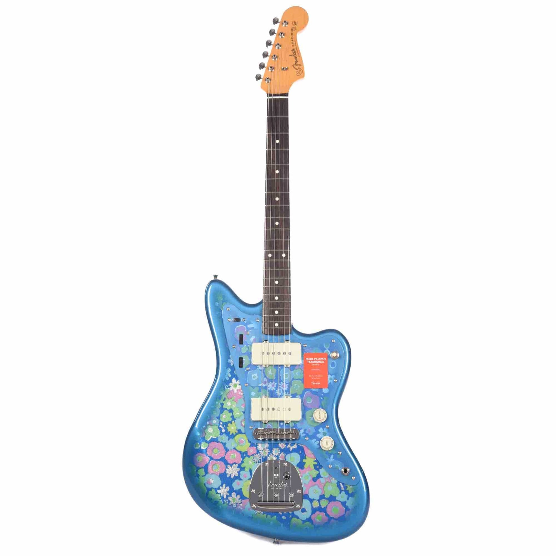 Fender FSR Traditional '60s Jazzmaster Blue Flower Electric Guitars / Solid Body