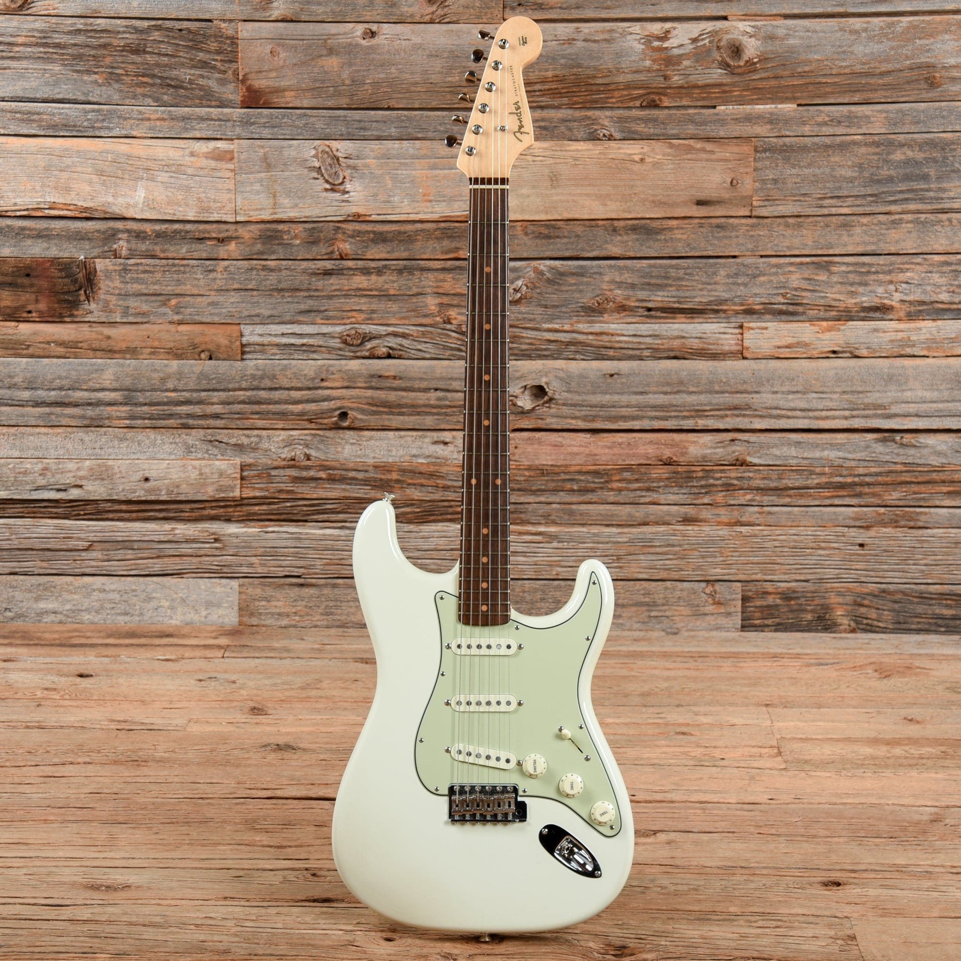 Fender FSR Wildwood '59 Stratocaster Olympic White Electric Guitars / Solid Body