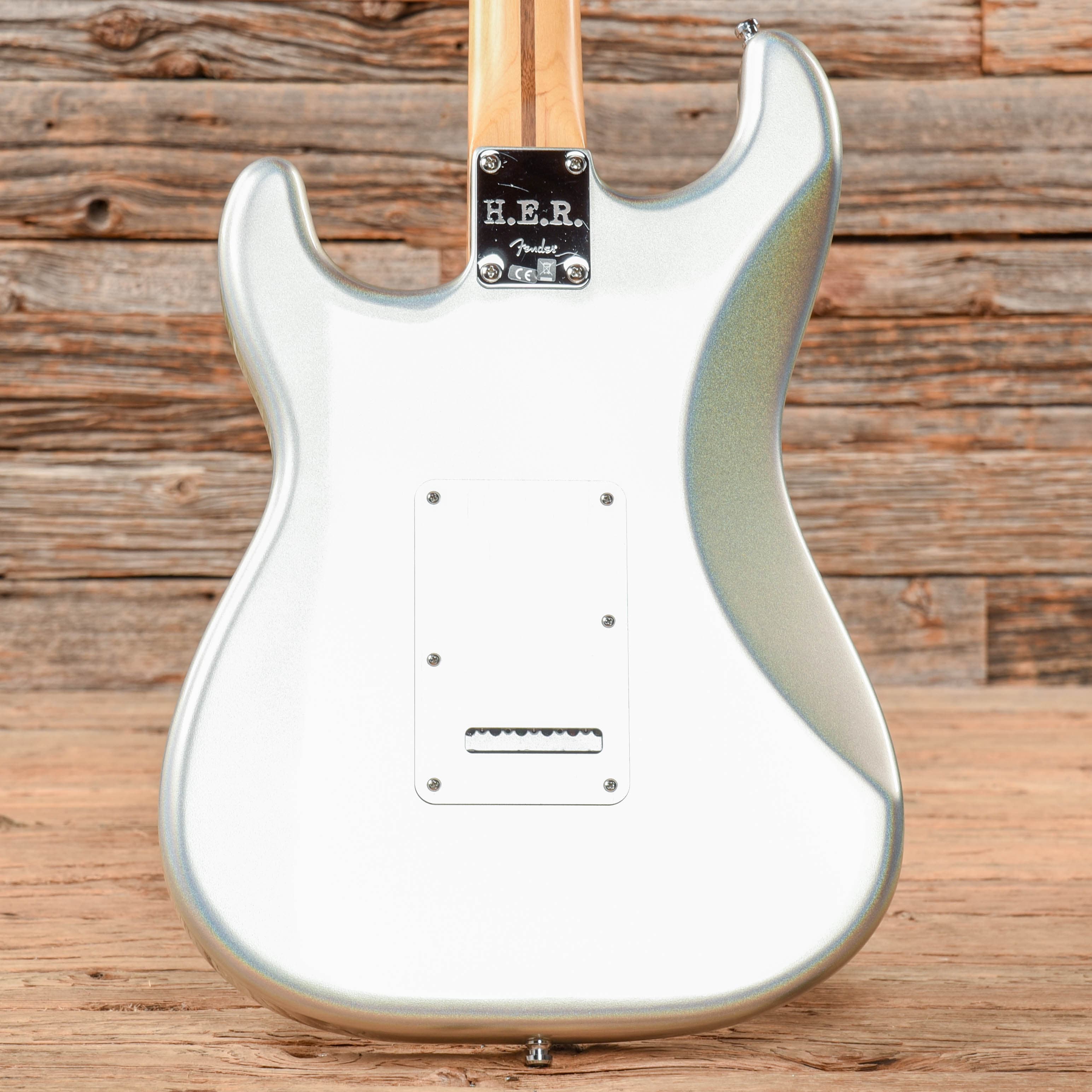 Fender H.E.R. Signature Stratocaster Chrome Glow 2020 Electric Guitars / Solid Body