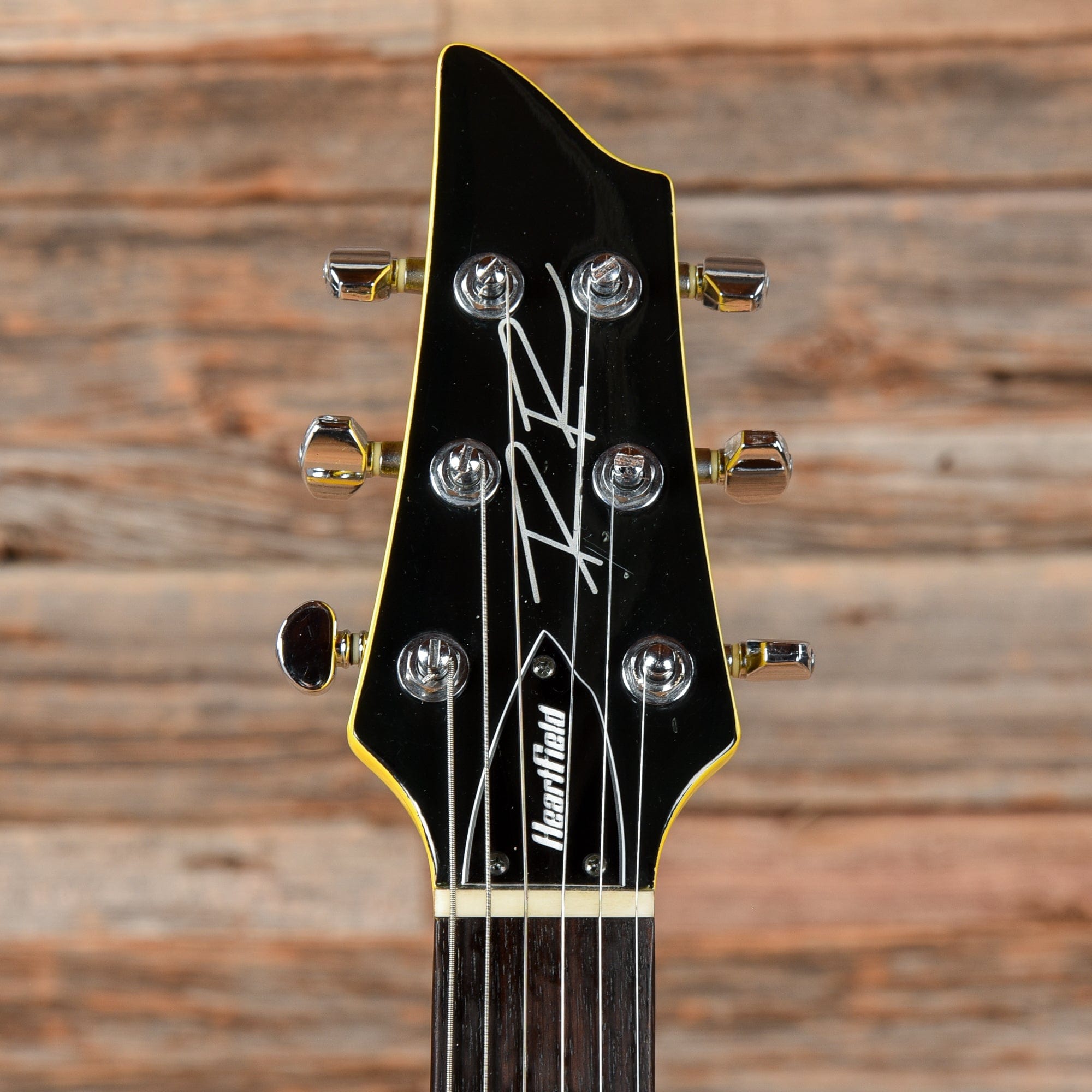 Fender Heartfield RR9 Graffiti Yellow 1989 Electric Guitars / Solid Body