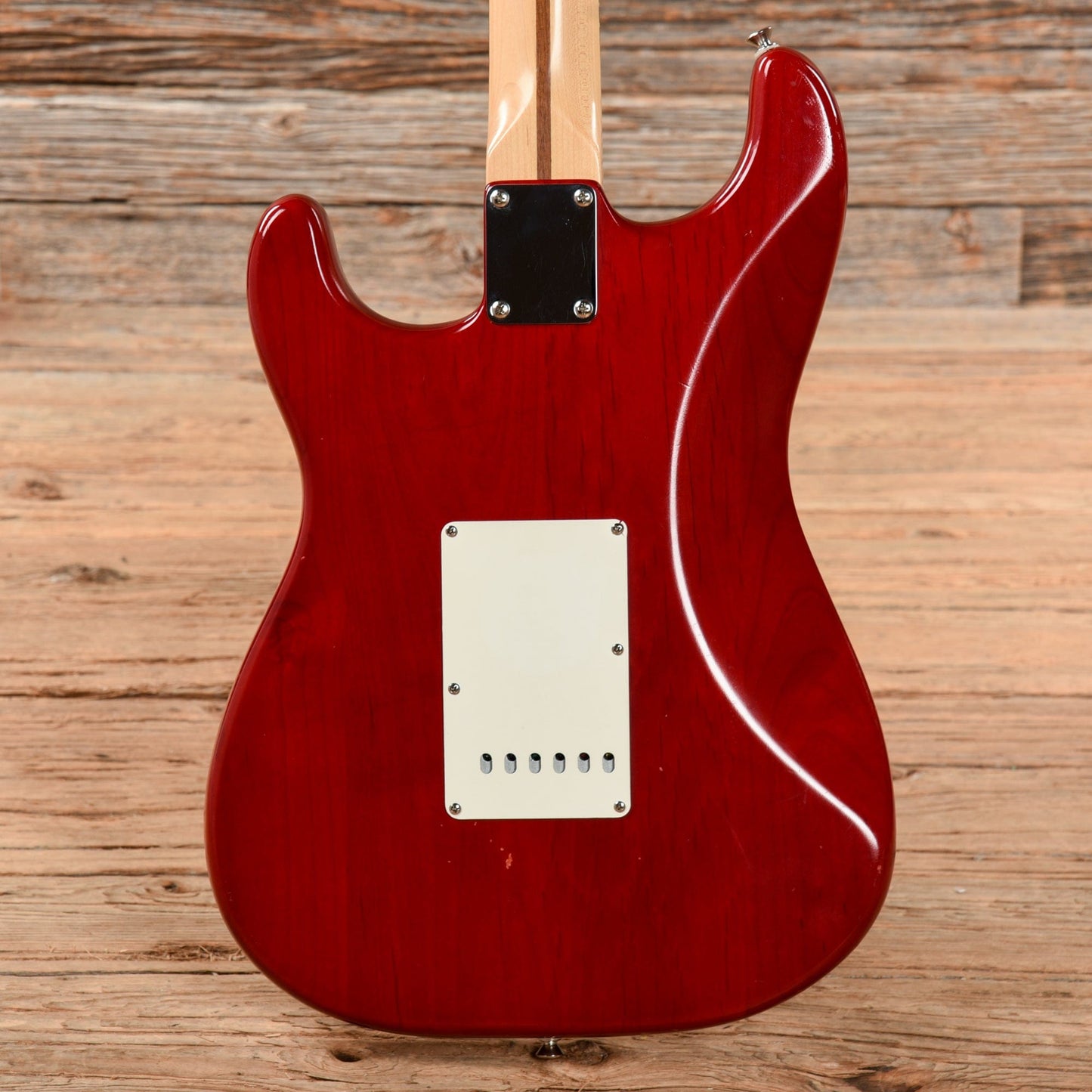 Fender Highway 1 Stratocaster Crimson Red Transparent 2003 Electric Guitars / Solid Body