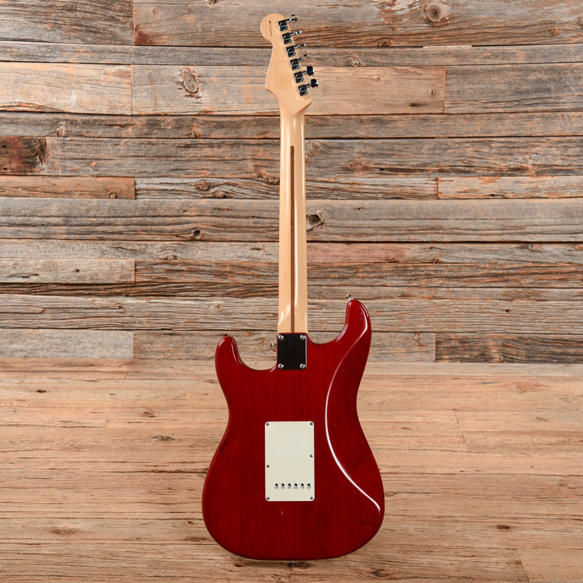 Fender Highway 1 Stratocaster Crimson Red Transparent 2003 Electric Guitars / Solid Body