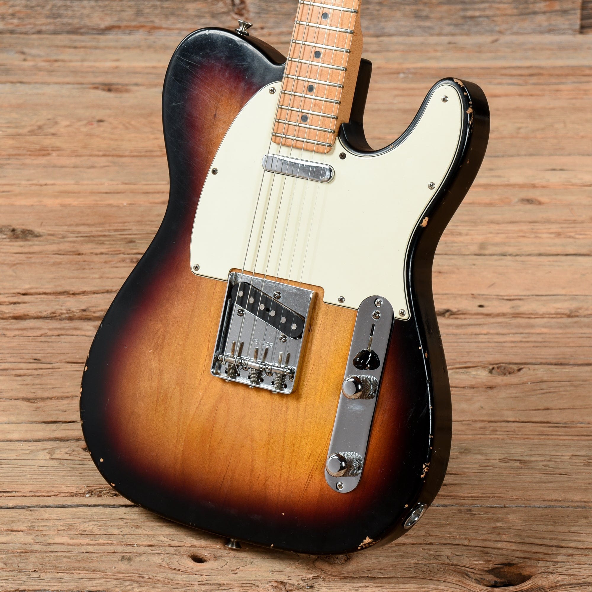 Telecaster Back Route Fender Highway One Telecaster Sunburst 2003 – Chicago Music Exchange