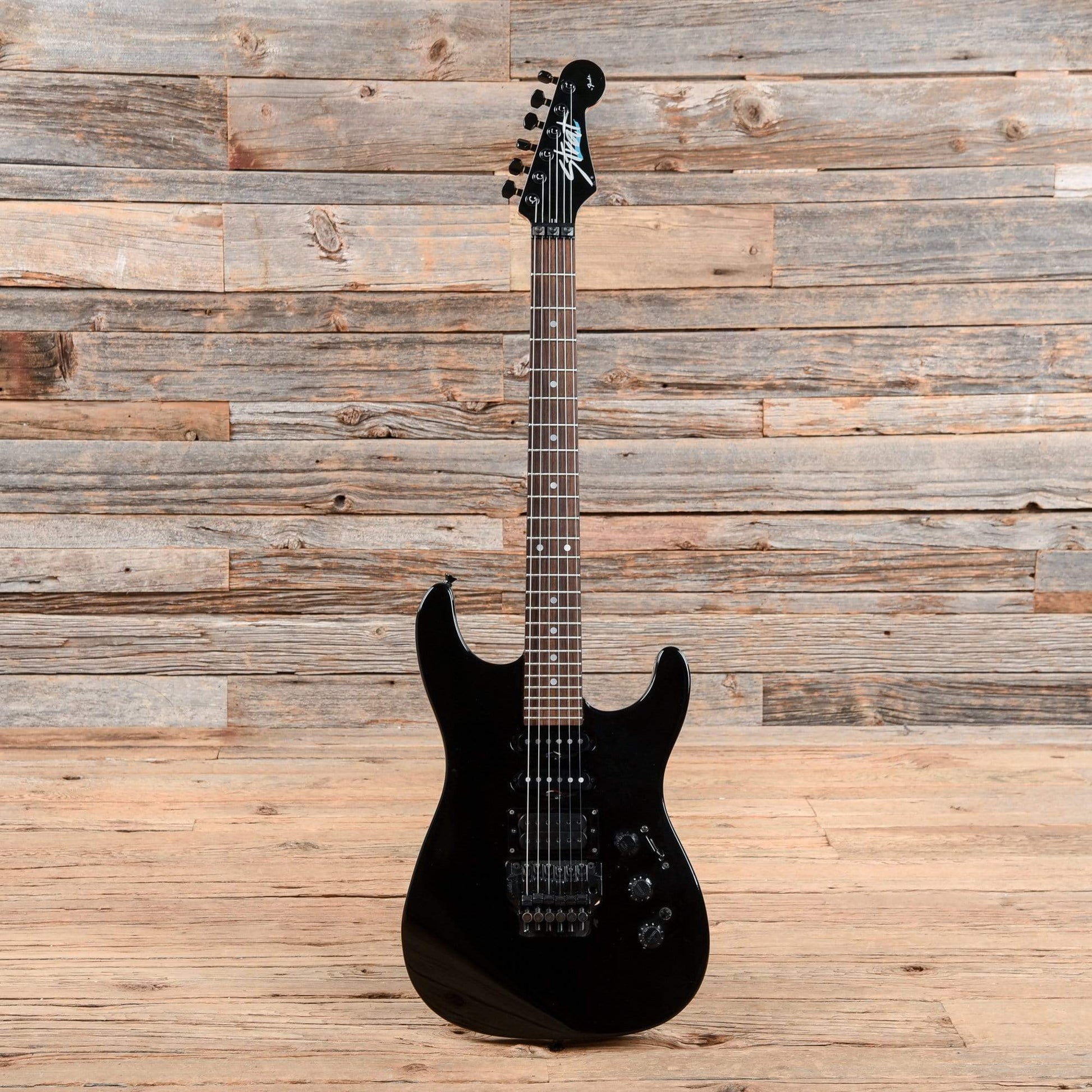 Fender HM Stratocaster Black 1989 Electric Guitars / Solid Body
